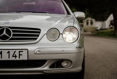 Exterior image of 2002 Mercedes-Benz CL 600