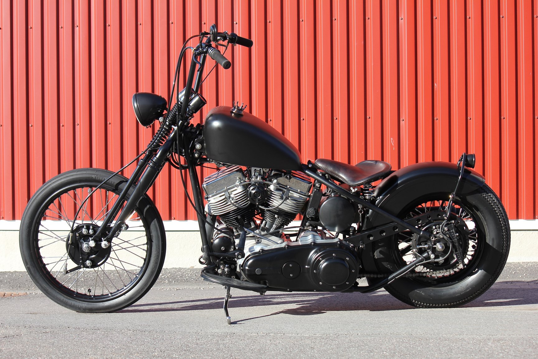 Exterior image of 2015 Harley-Davidson Panhead Bobber 