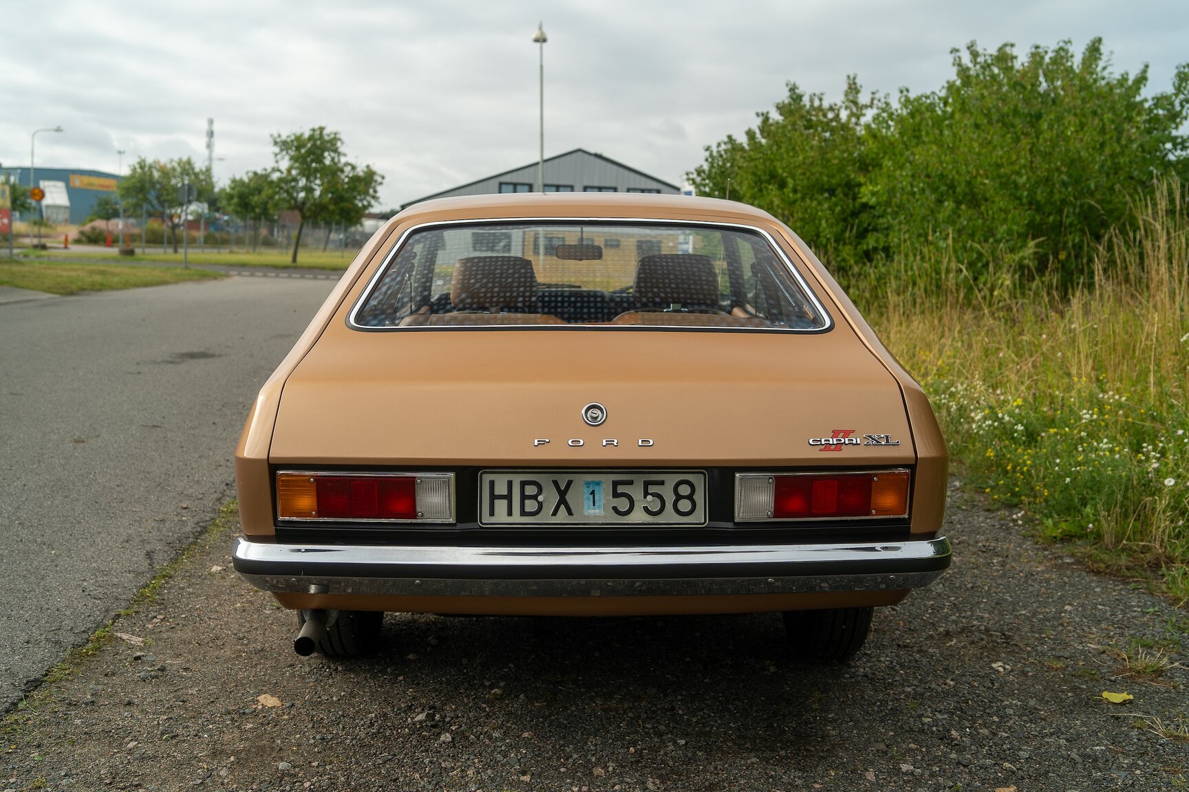 Exteriörbild på 1975 Ford Capri 1600