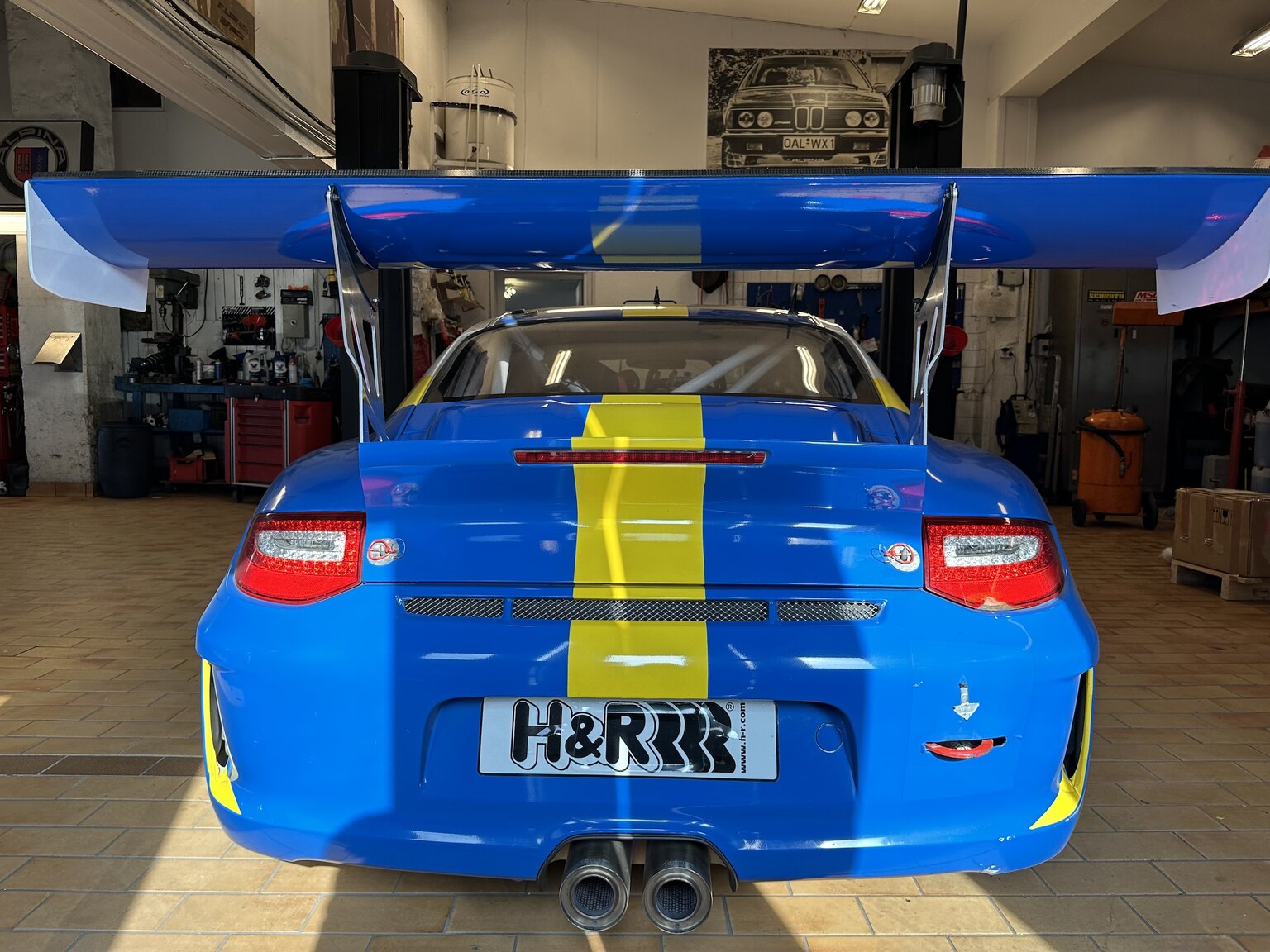 Exteriörbild på Porsche 997 Cup