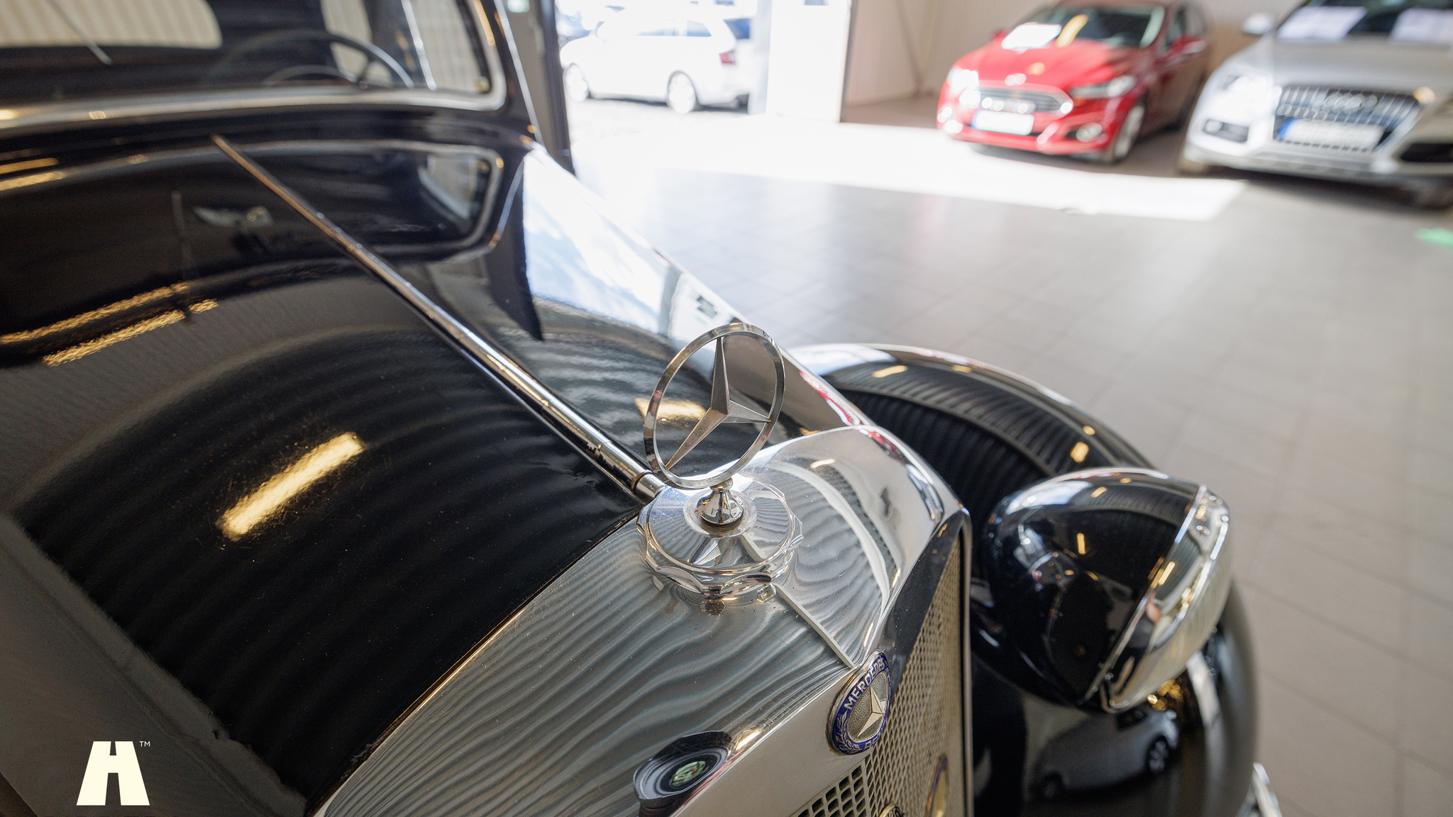 Exteriörbild på 1950 Mercedes Benz 170 va (53)