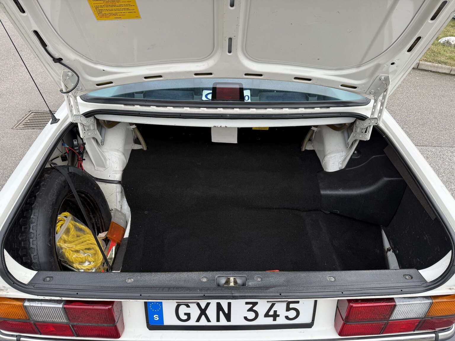 Interiörbild 1991 Volvo 240 GL Automat (31)