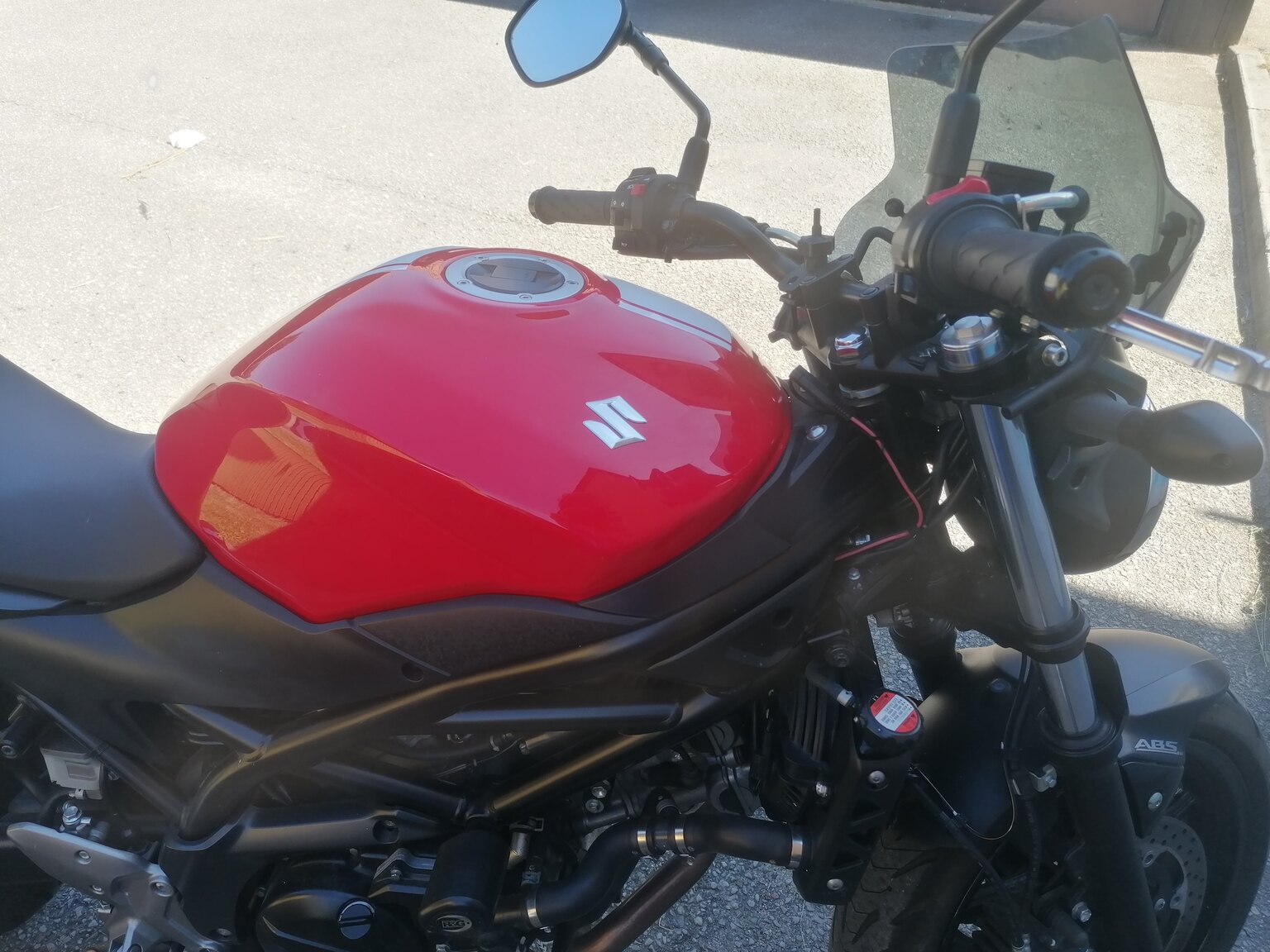 Exterior image of 2017 Suzuki SV650