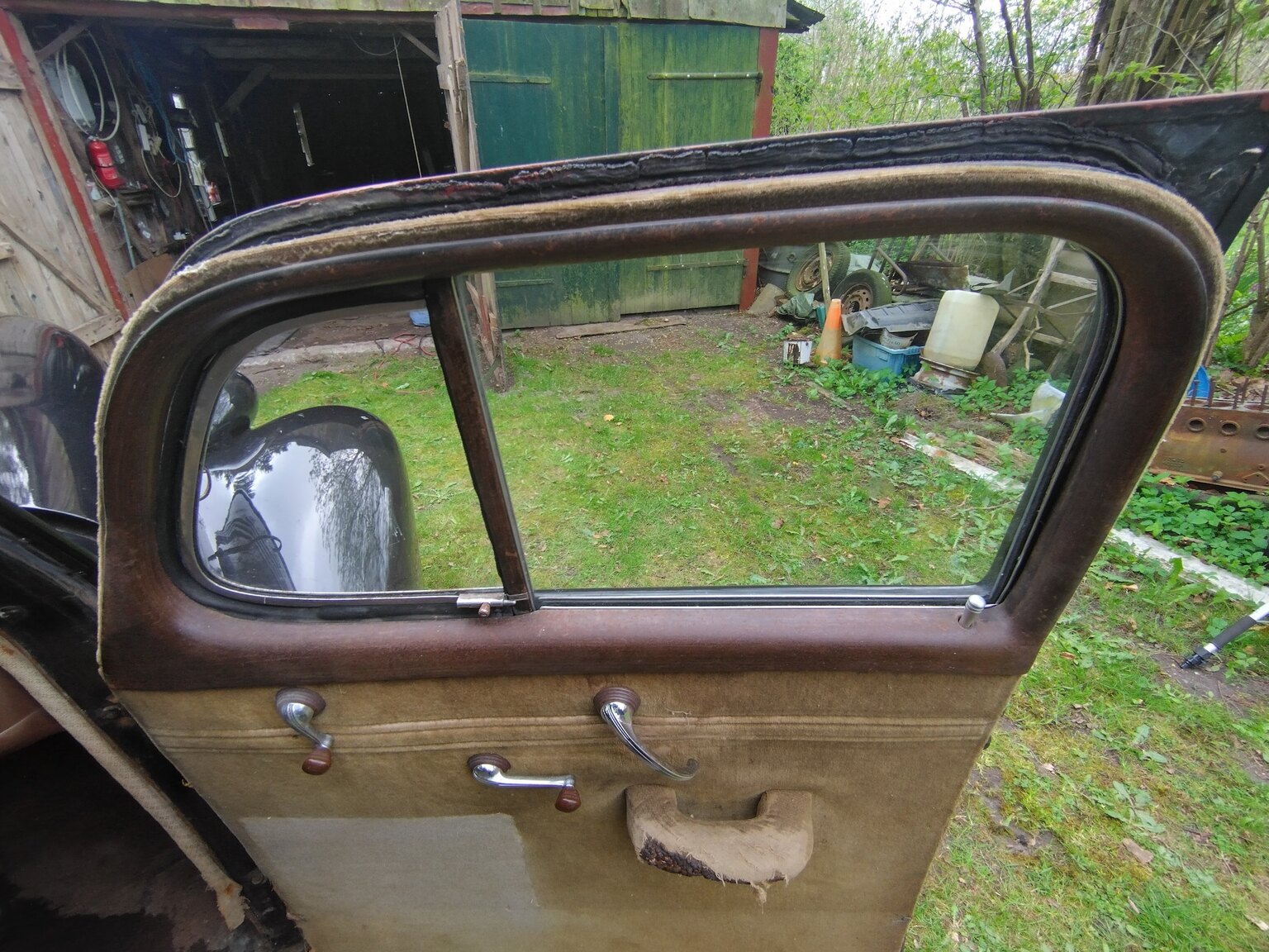 Interiörbild 1939 Chevrolet Master De Luxe Sedan Sport