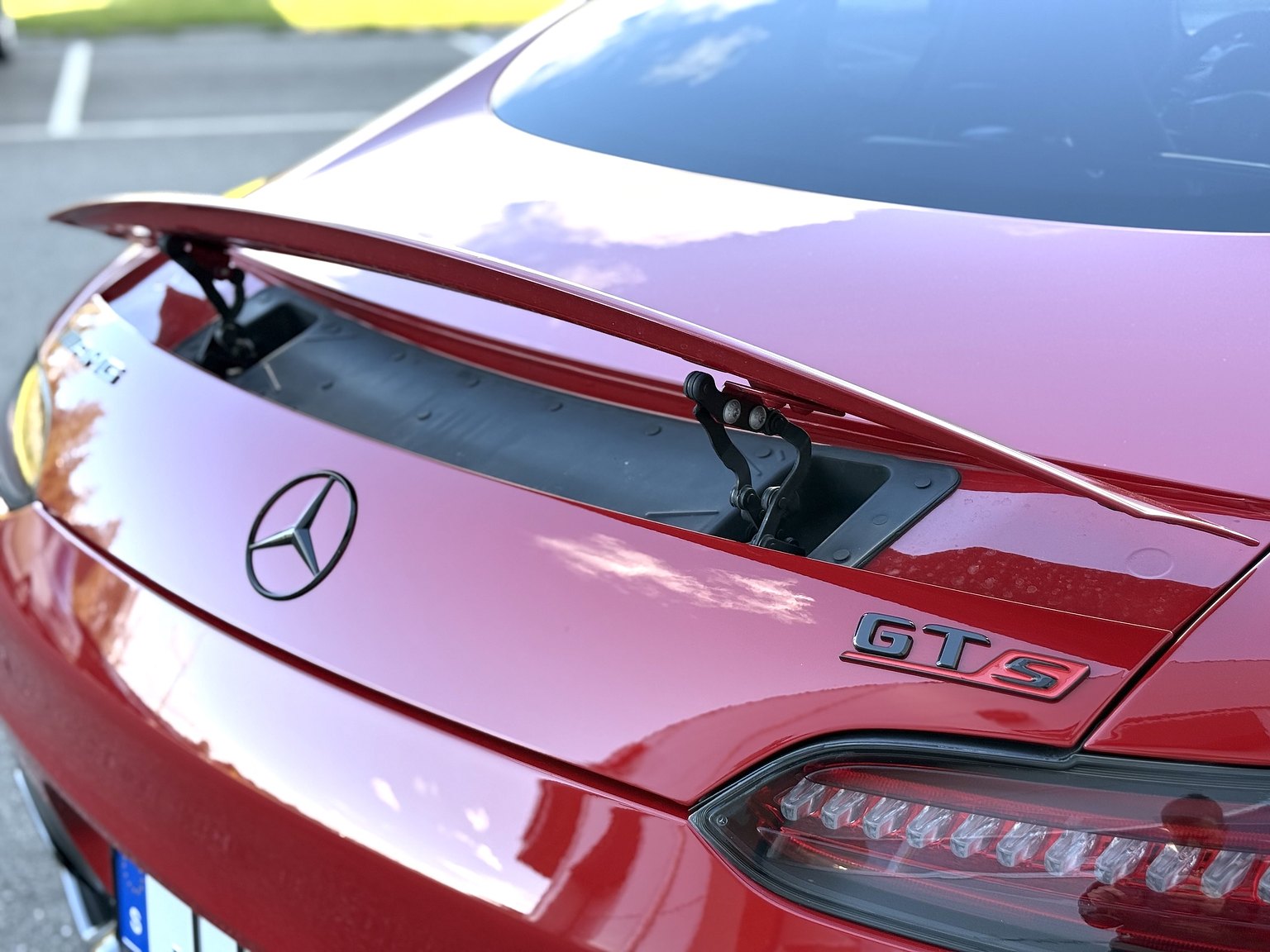 Exterior image of 2015 Mercedes-AMG GT S
