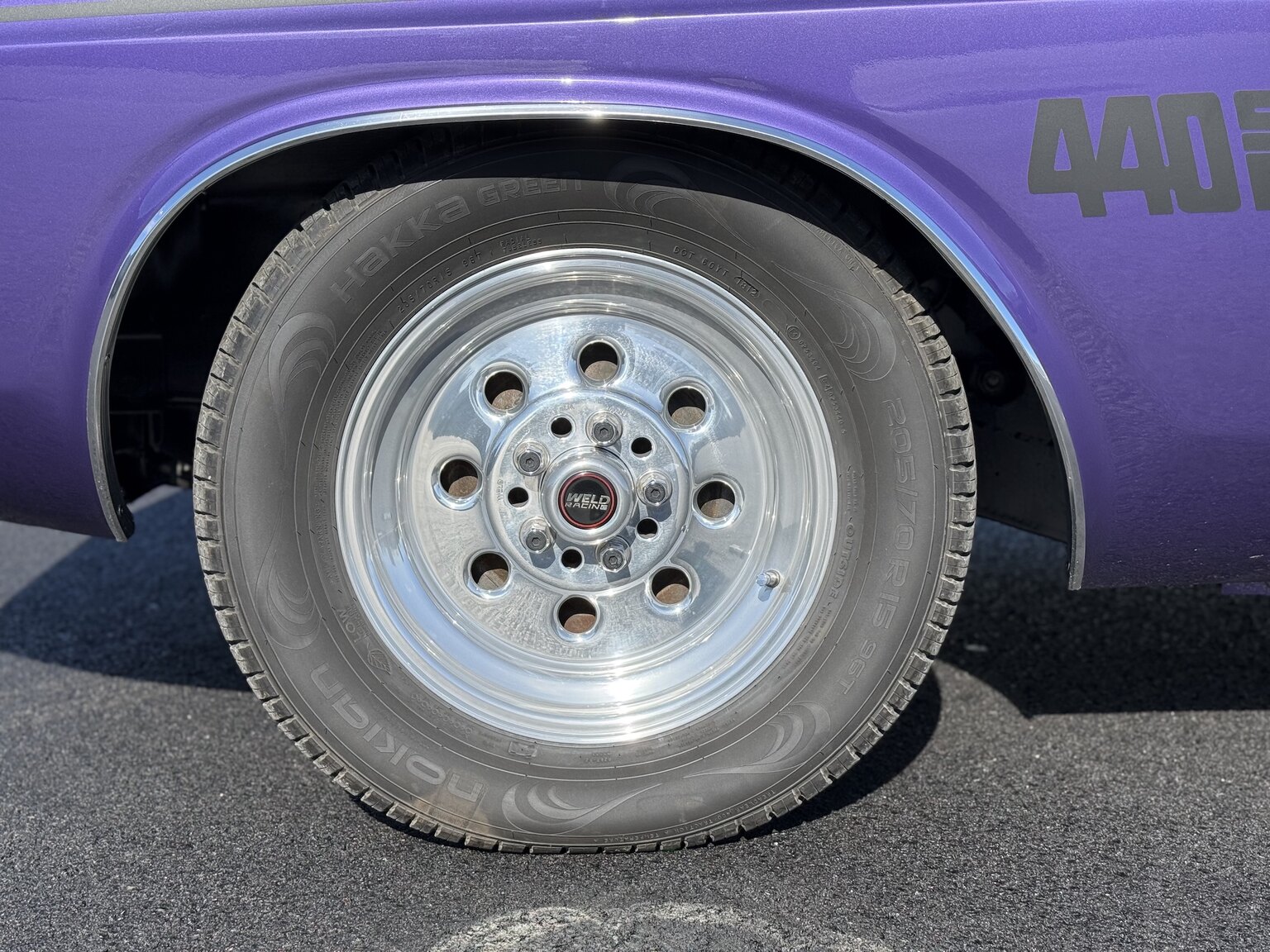 Exteriörbild på 1970 Dodge Challenger T/A 440 cui