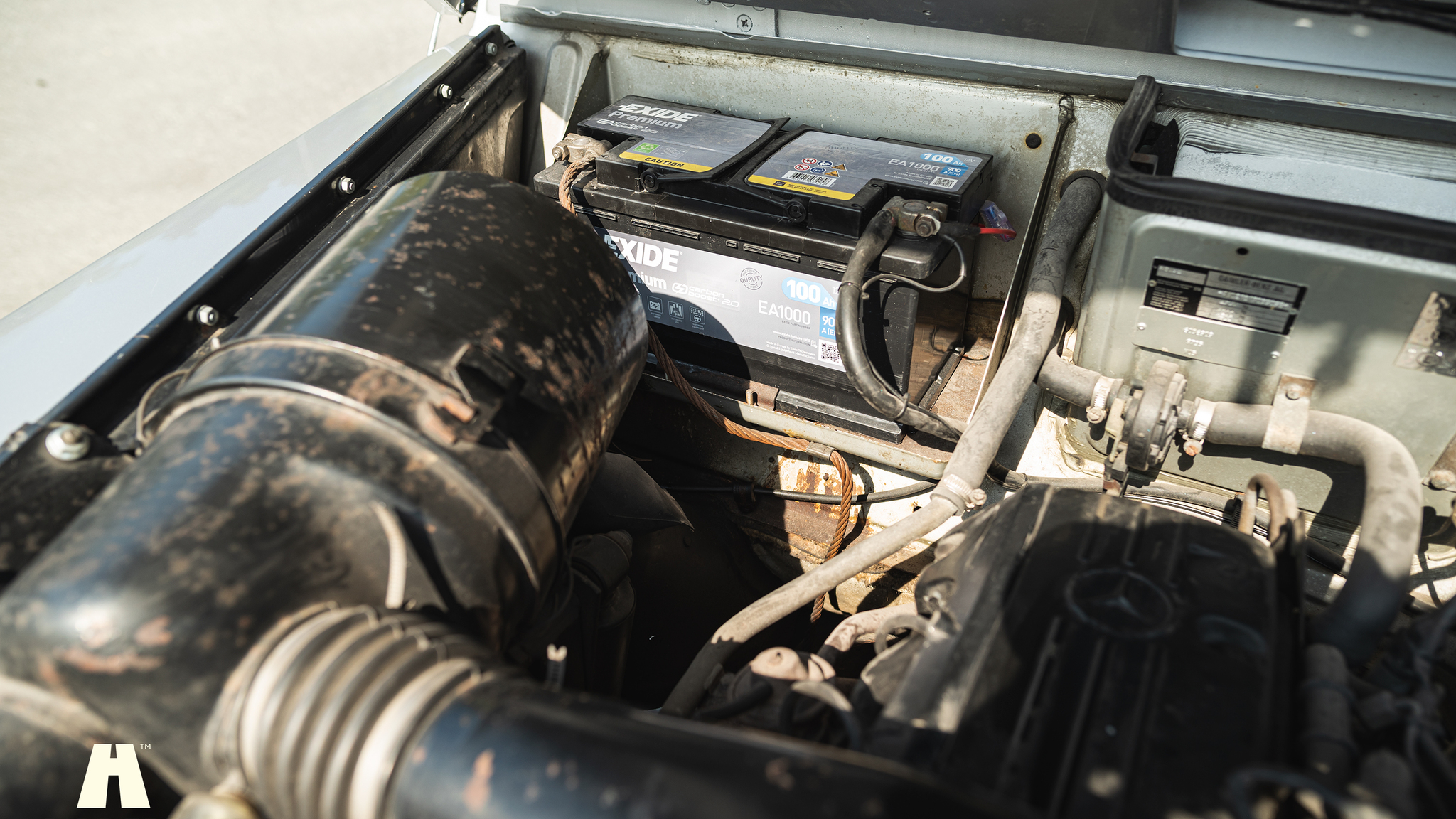 Image of 1985 Mercedes 230GE Cabrio mechanics