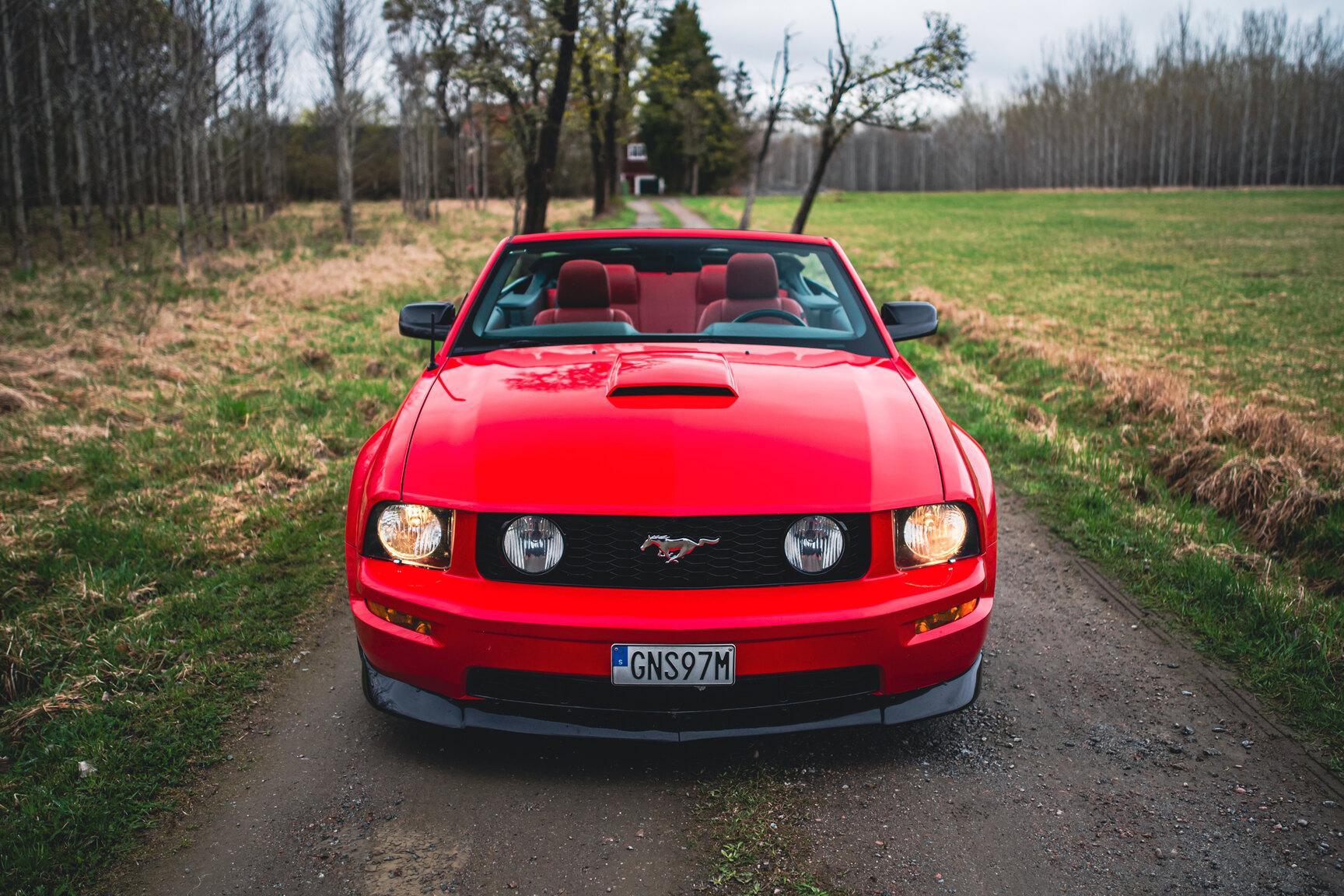 Exterior image of 2009 Ford Mustang V8 GT Convertible
