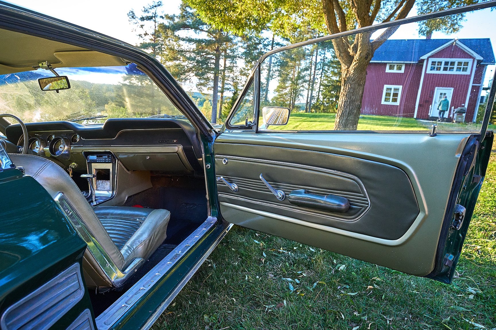 Interiörbild 1967 Ford Mustang Hardtop