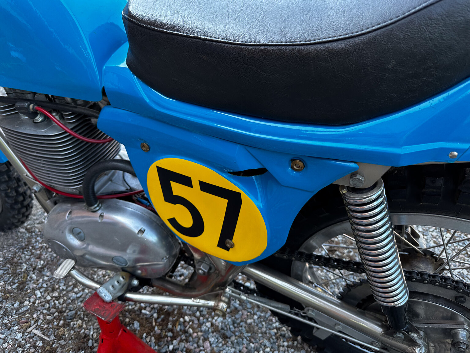 Aussenfoto 1971 BSA Rickman Métisse 500