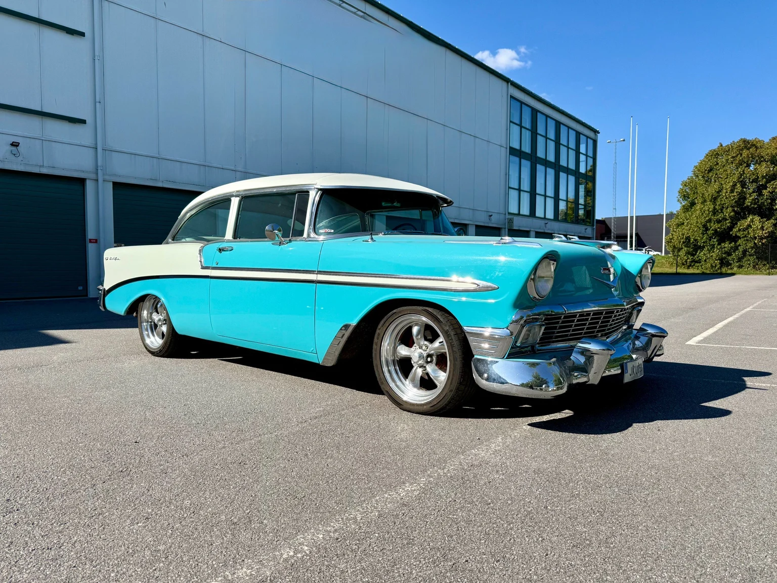 Exterior image of 1956 Chevrolet Bel Air Sport Coupé LT1 – NO RESERVE (1)