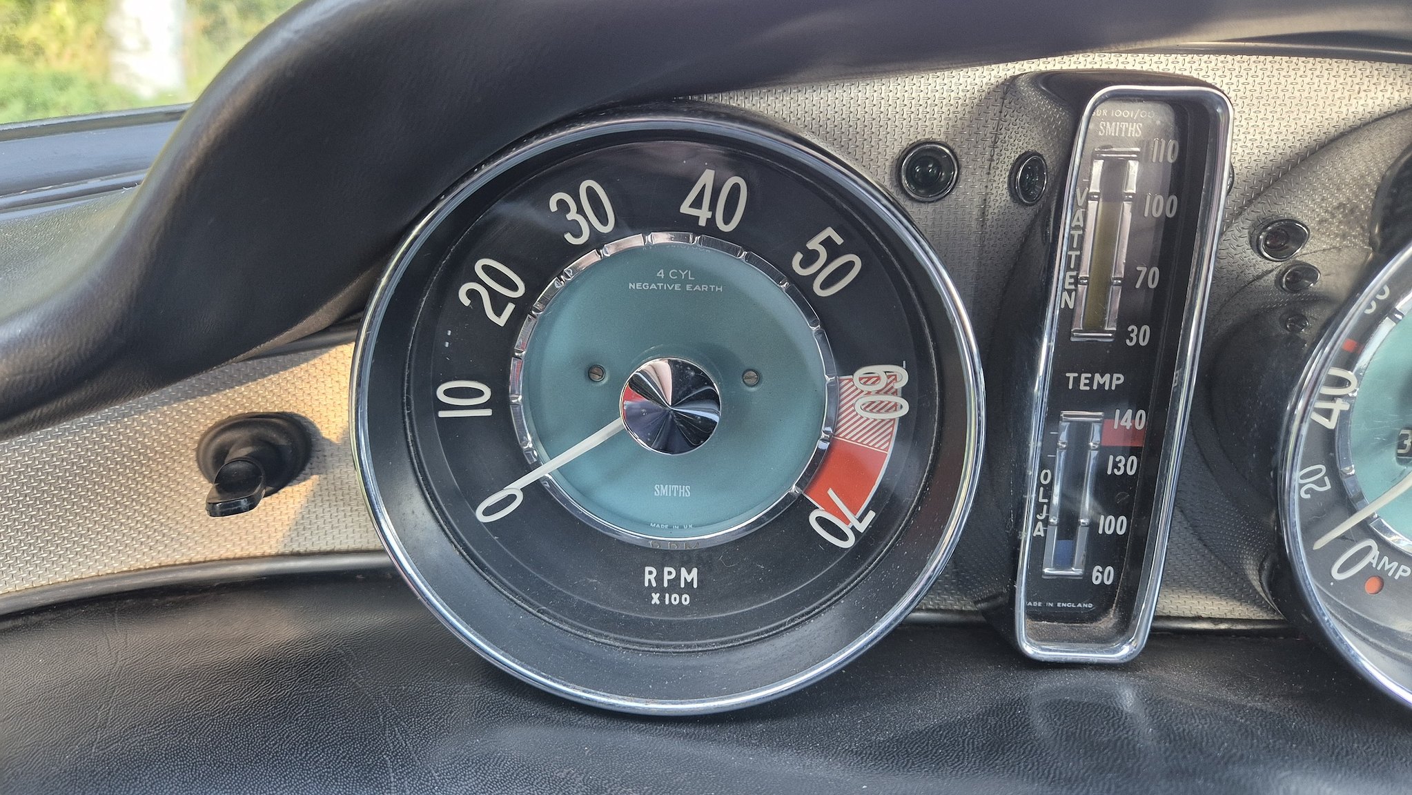 Interiörbild 1968 Volvo P1800S