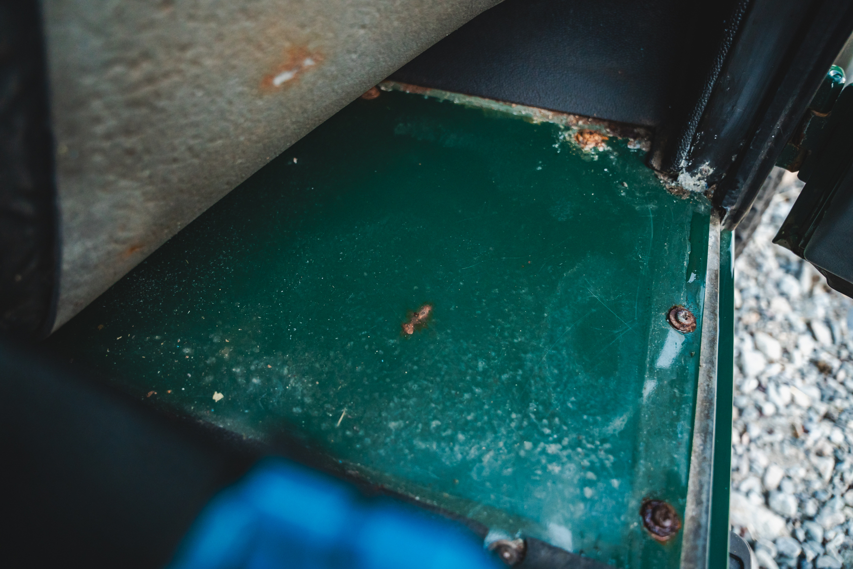 Innenraumfoto von 2003 Land Rover Defender TD5 90 Pickup (38)