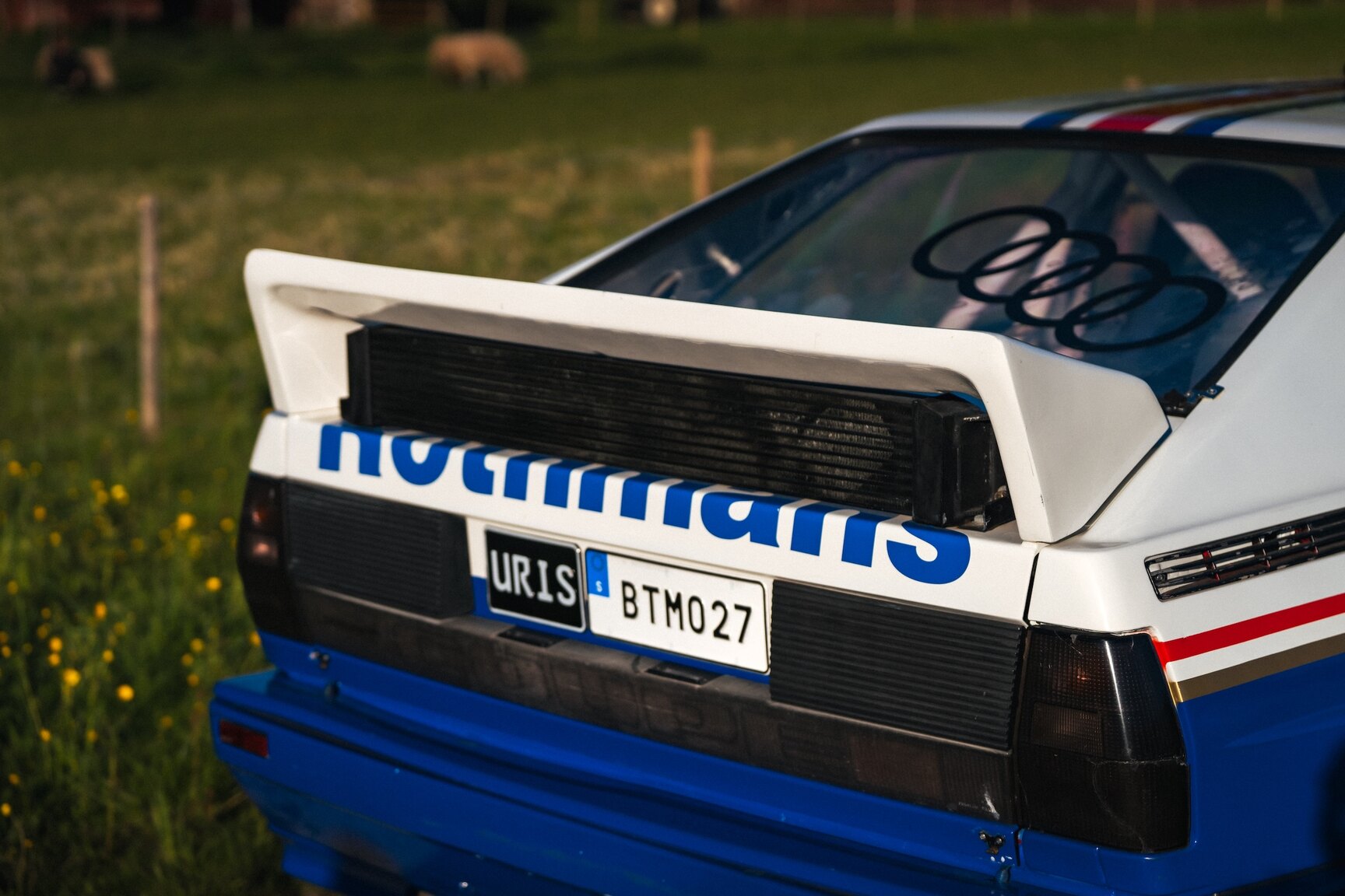 Exterior image of 1986 Audi Quattro Rally Replica