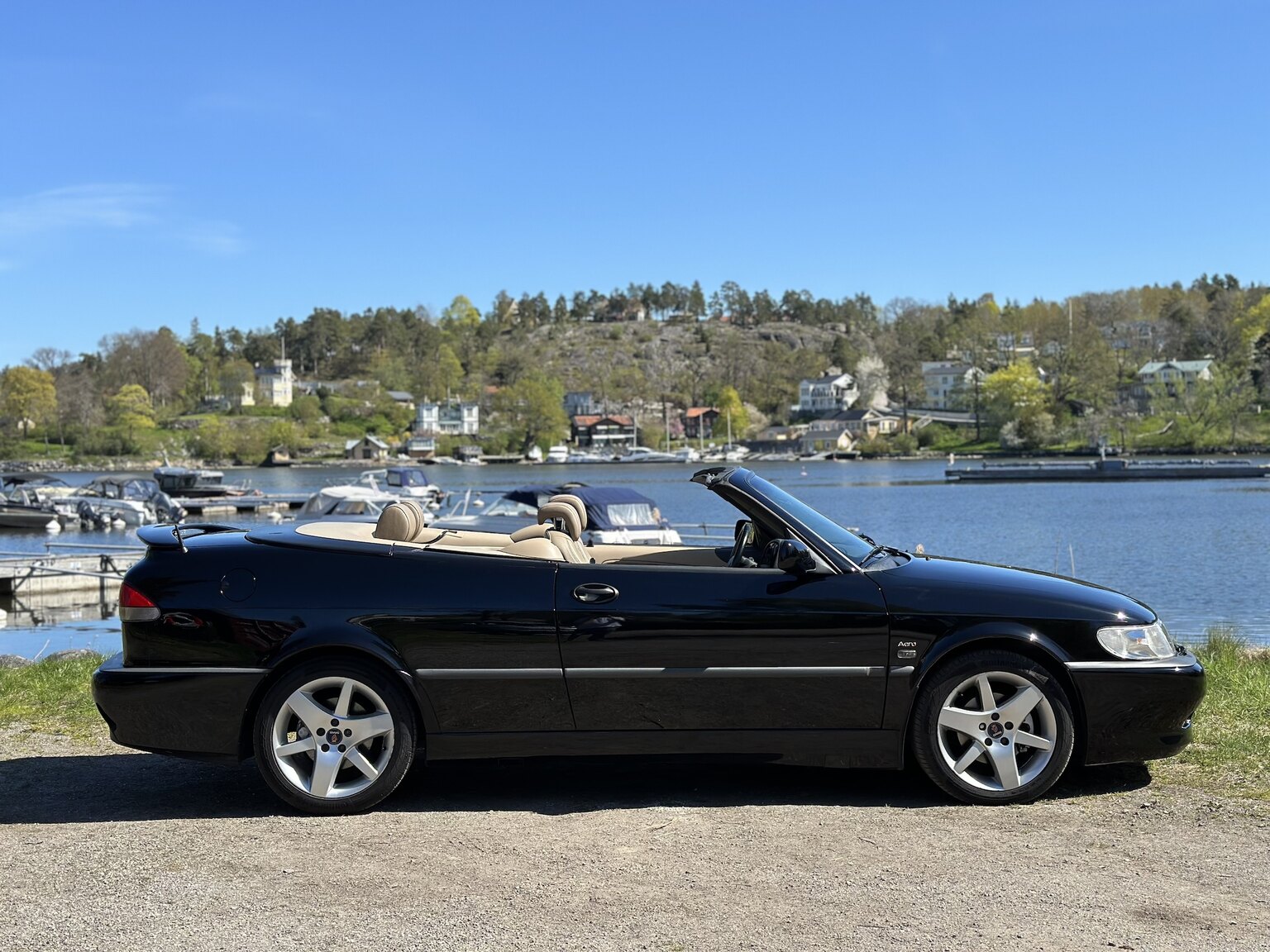 Exteriörbild på 2003 SAAB 9-3 Aero Turbo Cabriolet