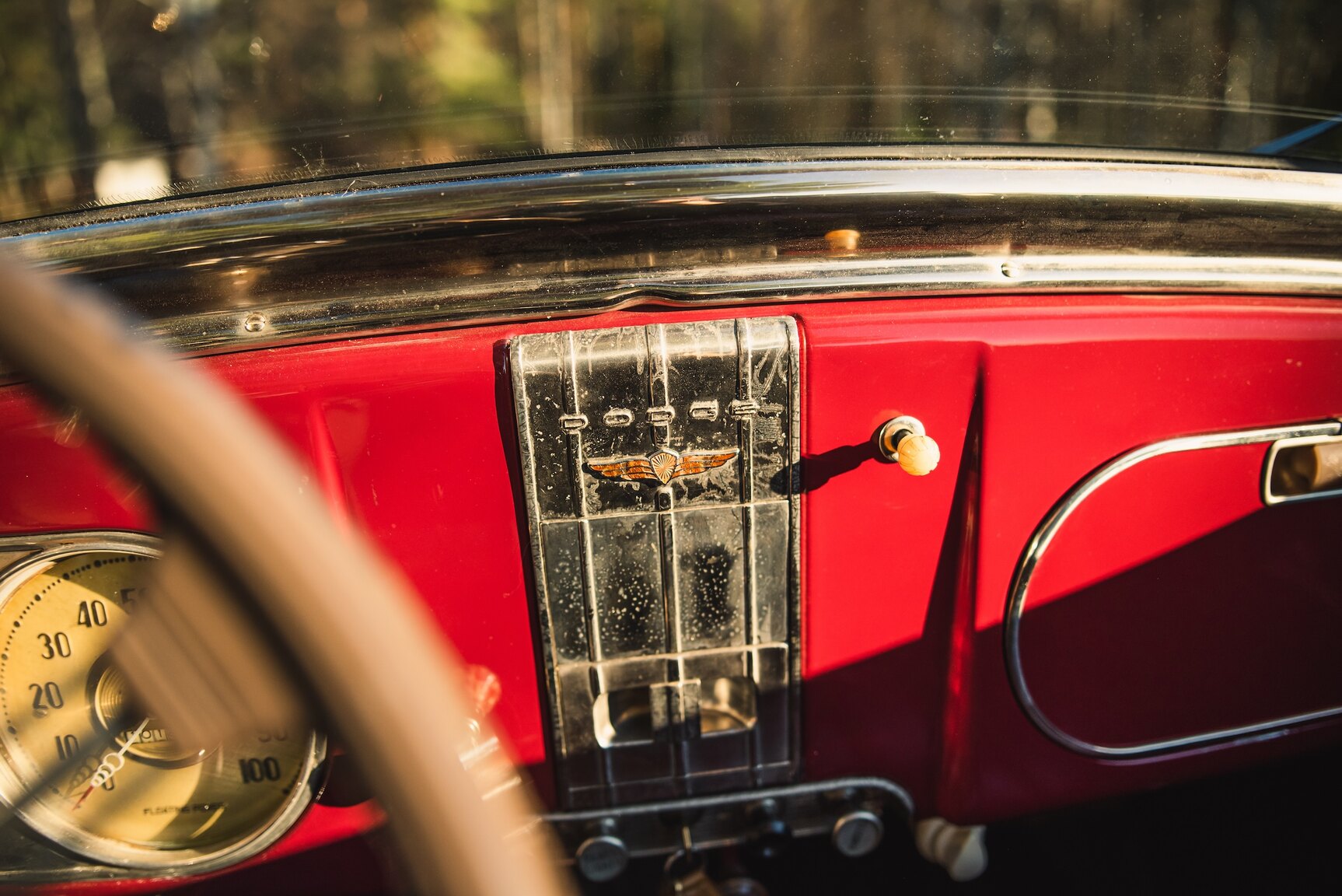 Interior image of 1938 Dodge Six Convertible Coupé