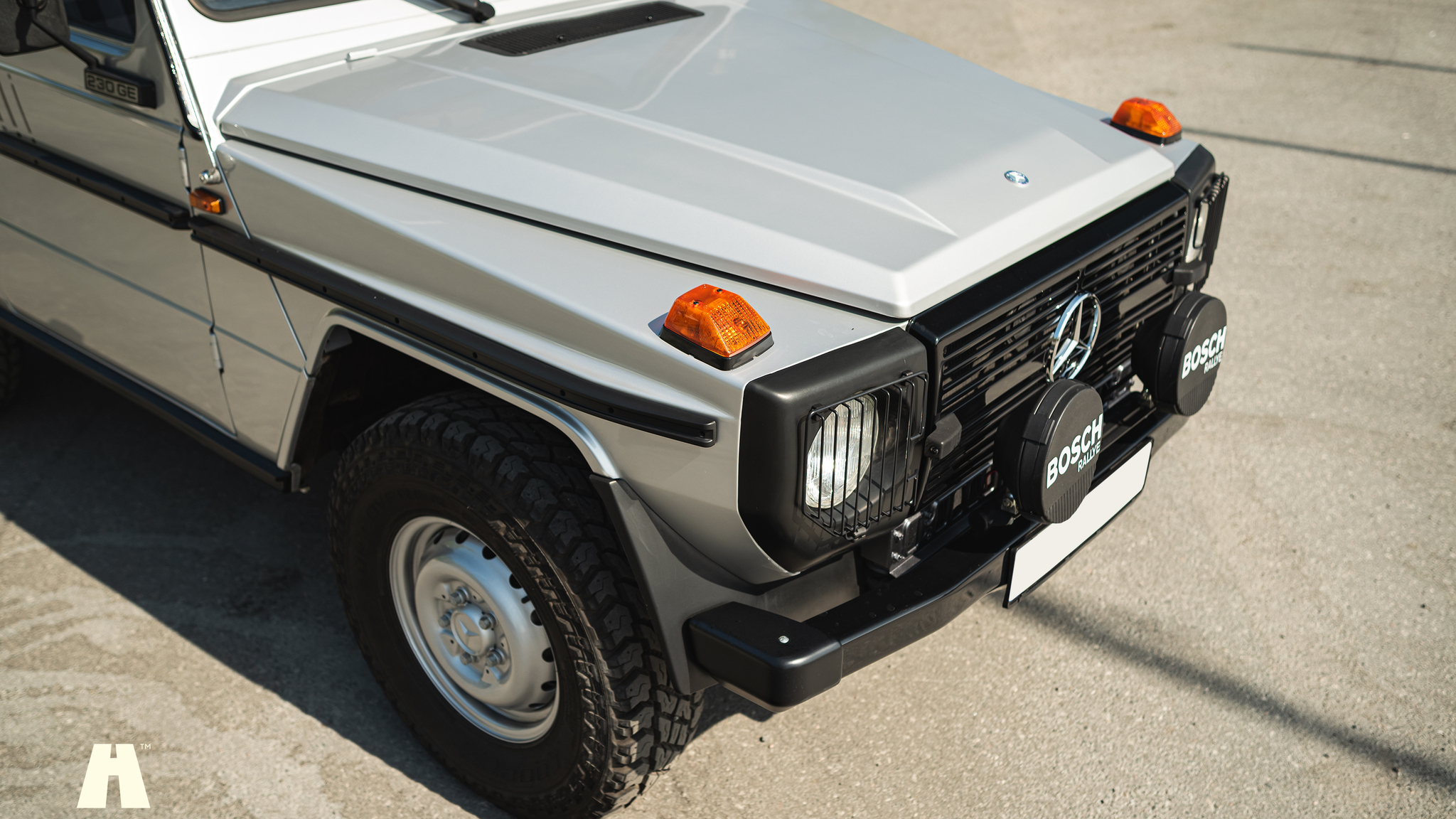Exterior image of 1985 Mercedes 230GE Cabrio