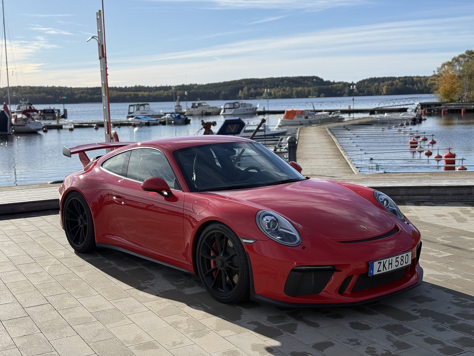 Exteriörbild på 2018 PORSCHE 911 GT3 (25)