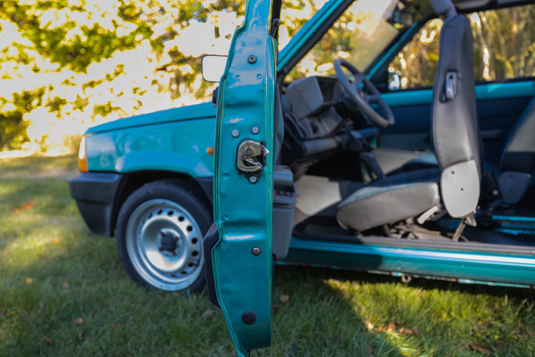 Interiörbild 1996 Fiat Panda CLX Selecta Tetto Apribile