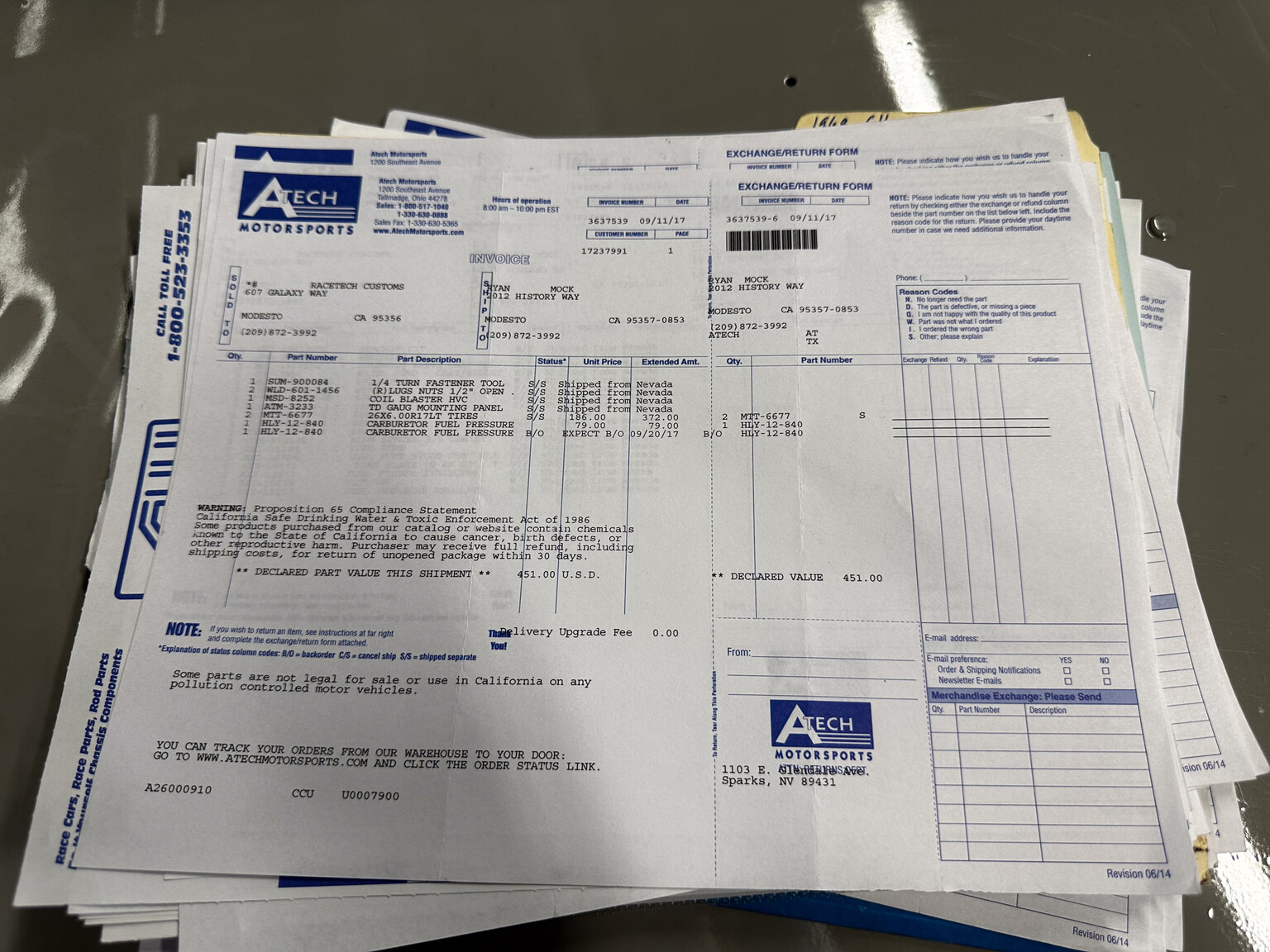 Documentation for 1968 Chevrolet Chevelle PRO Street (15)