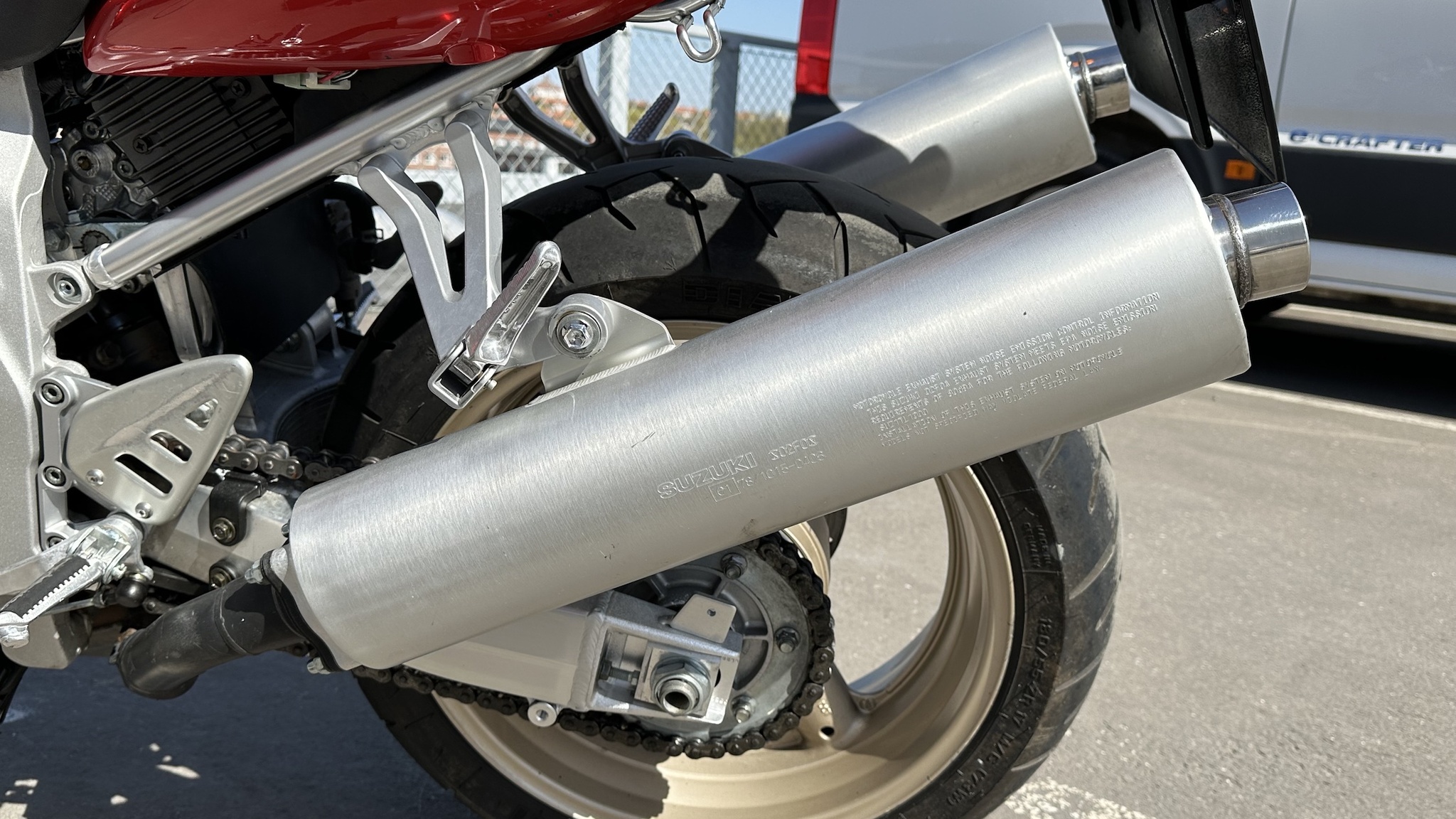 Exterior image of 1999 Suzuki TL1000S