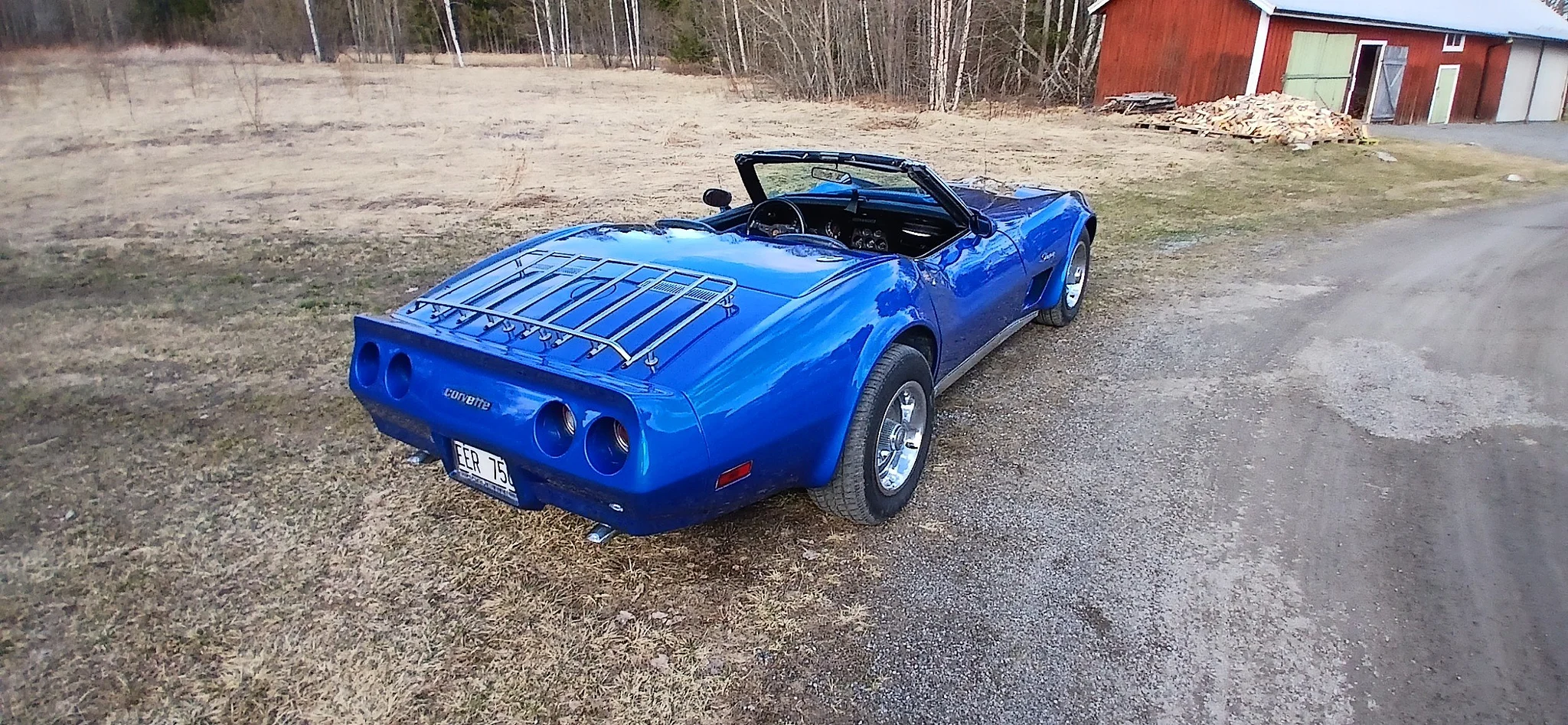 Aussenfoto 1974 Chevrolet Corvette Stingray Convertible C3 (6)