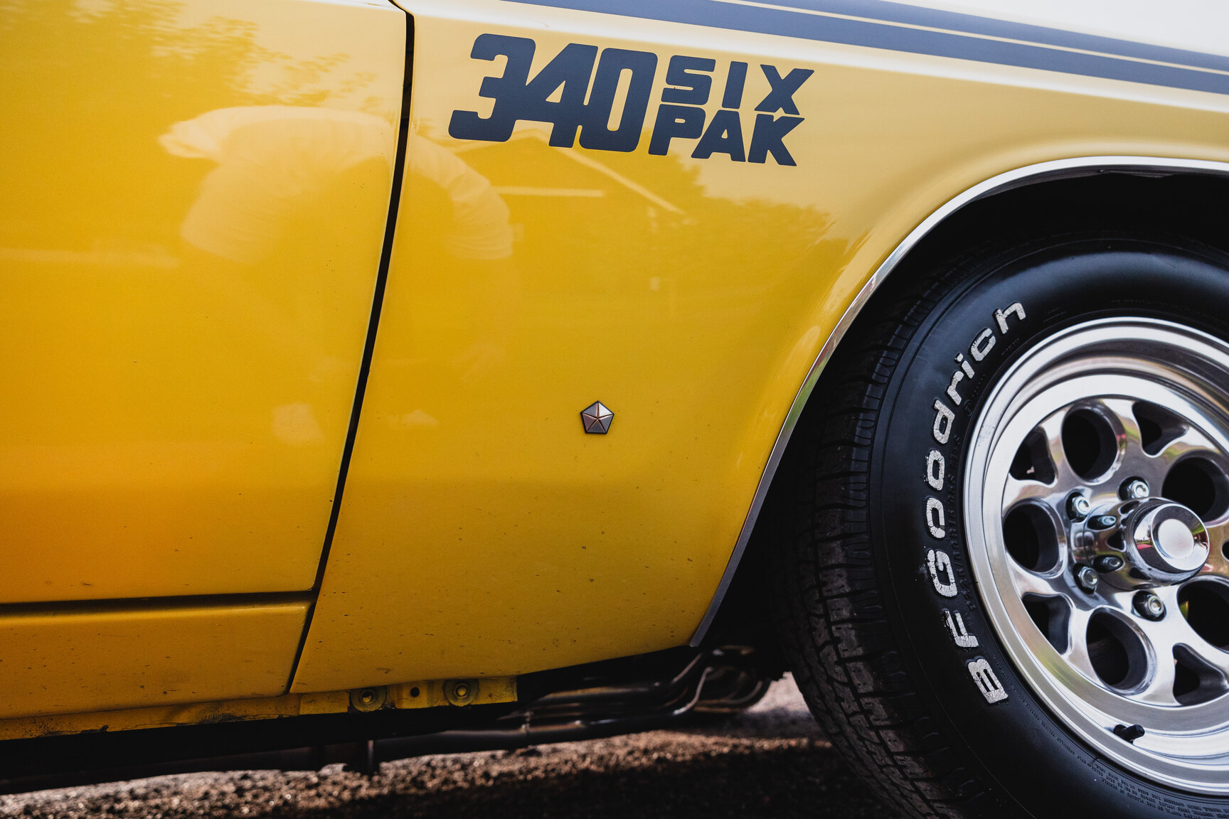Exteriörbild på 1972 Dodge Challenger