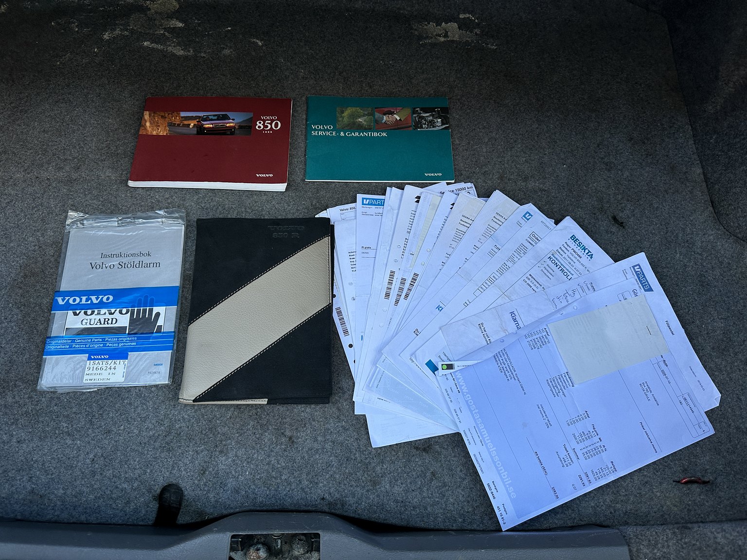 Dokumentation, 1996 Volvo 850 R