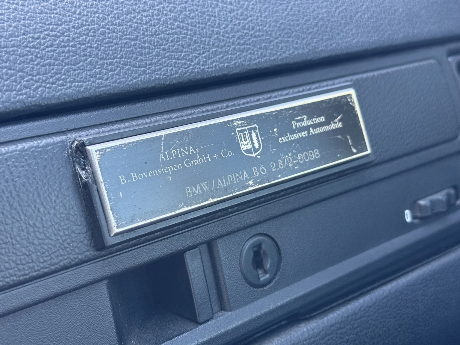 Interior image of 1993 ALPINA B6 2.8 (17)