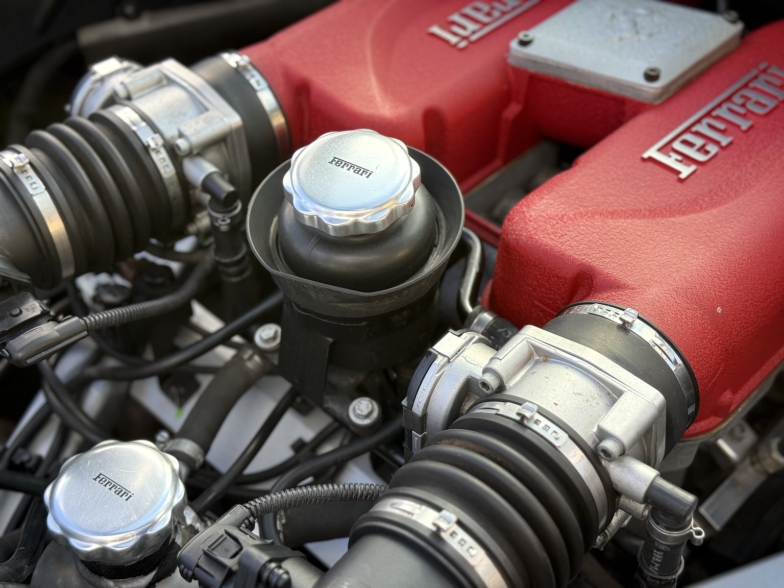 2001 Ferrari 360 Spider, Mekanik