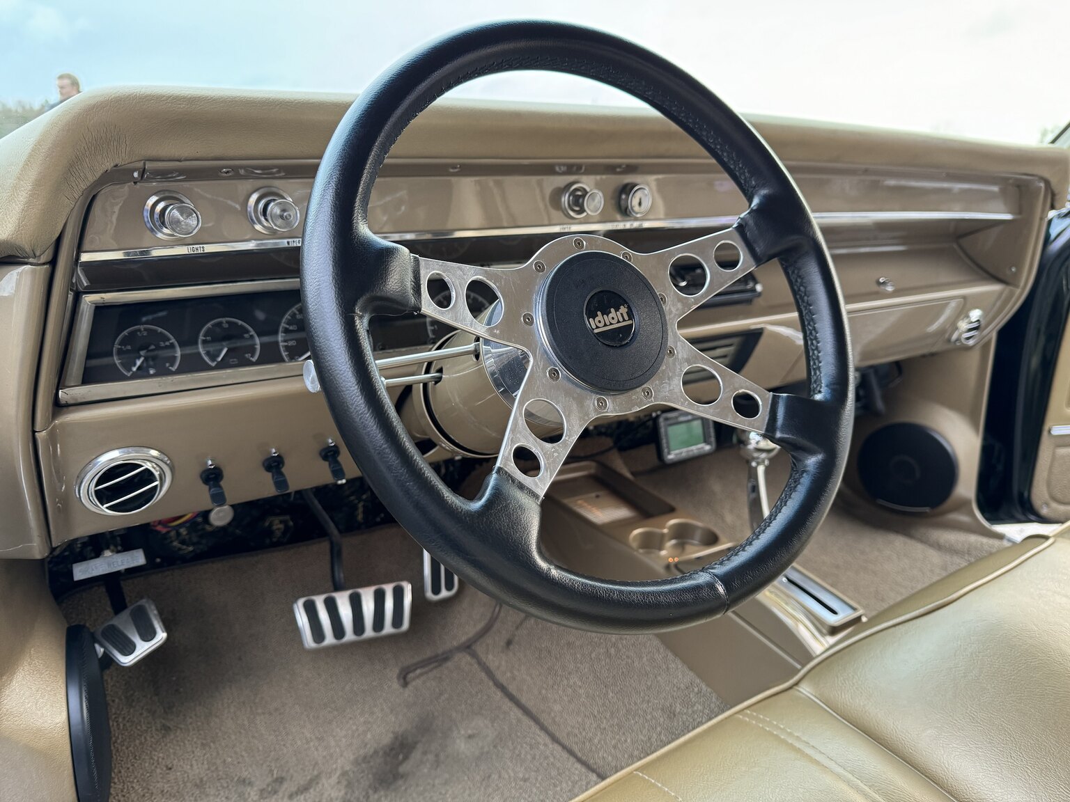 Interiörbild 1966 Chevrolet Chevelle Pro-touring