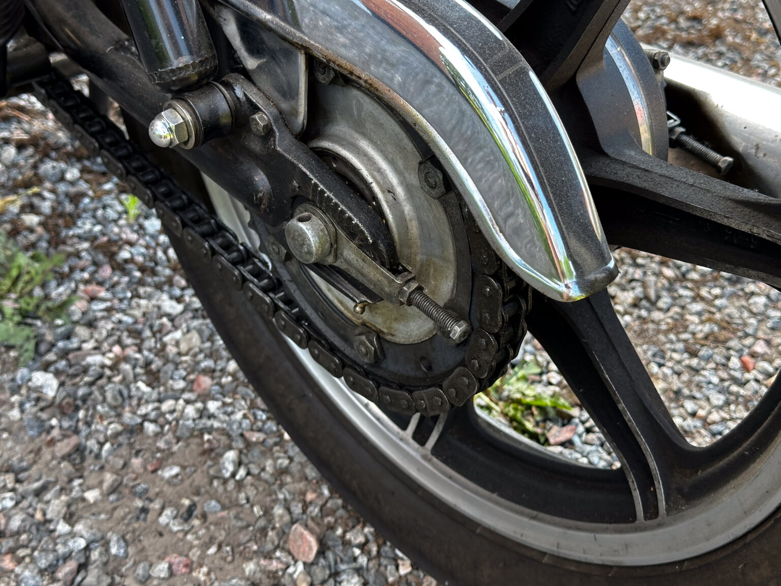Image of 1979 Yamaha SR500 mechanics