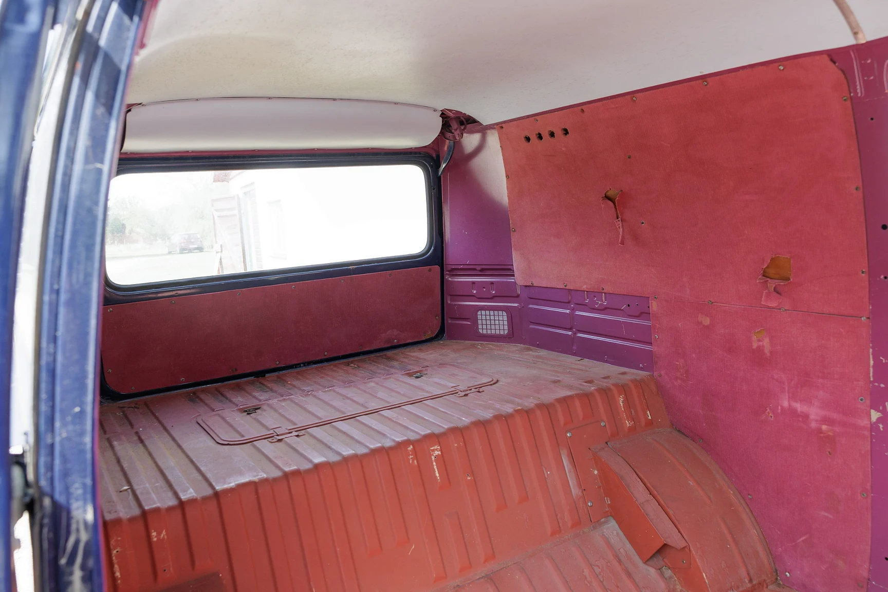 Innenraumfoto von 1973 Volkswagen Typ 2 Transporter T2 (108)