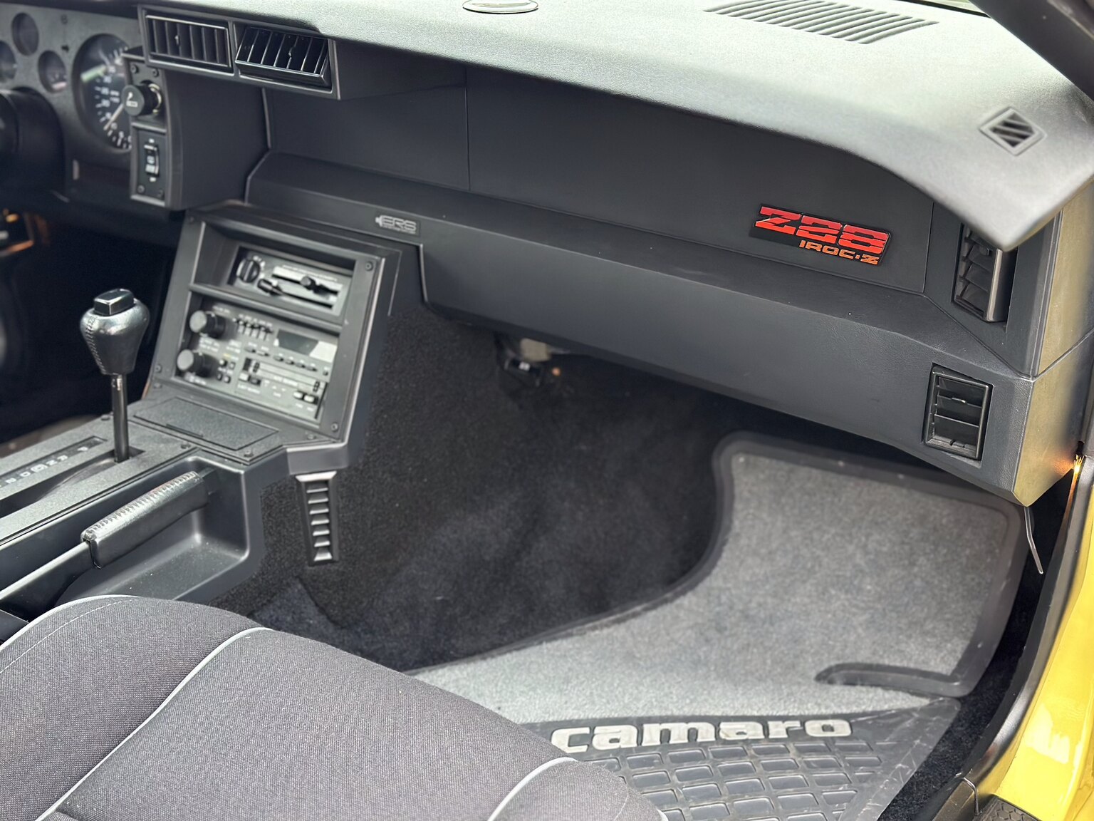 Interiörbild 1987 Chevrolet Camaro Z28