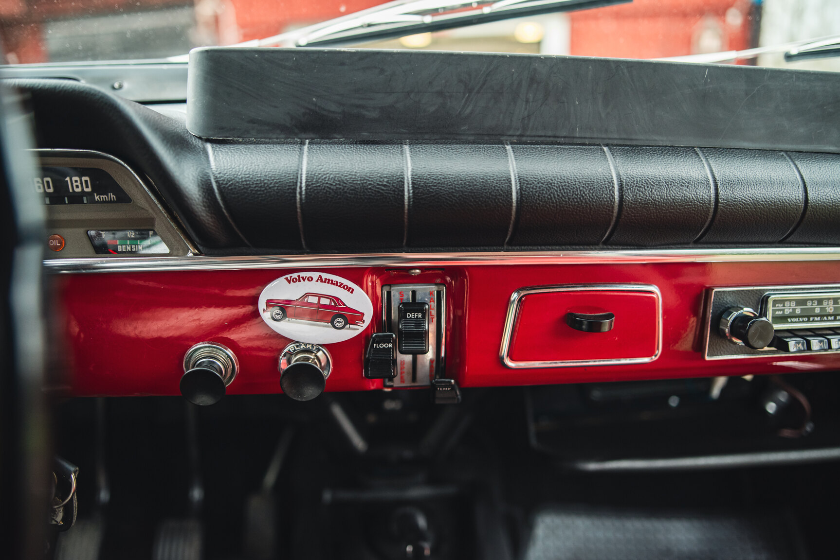 Interiörbild 1970 Volvo Amazon 