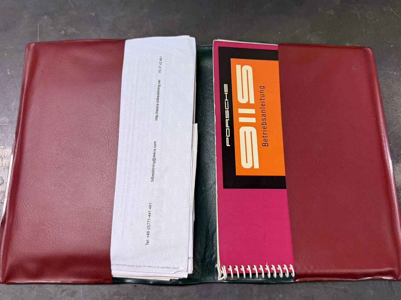 Dokumentation för 1971 Porsche 911 S  (2)