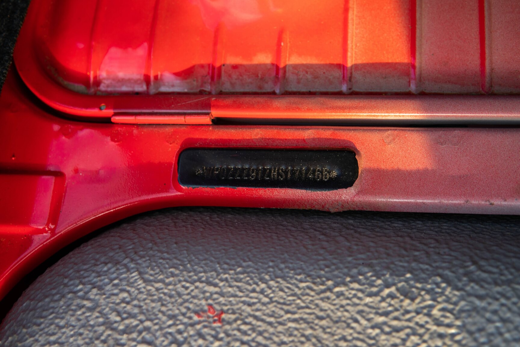 Innenraumfoto von 1987 Porsche 911 Carrera Cab 3.2