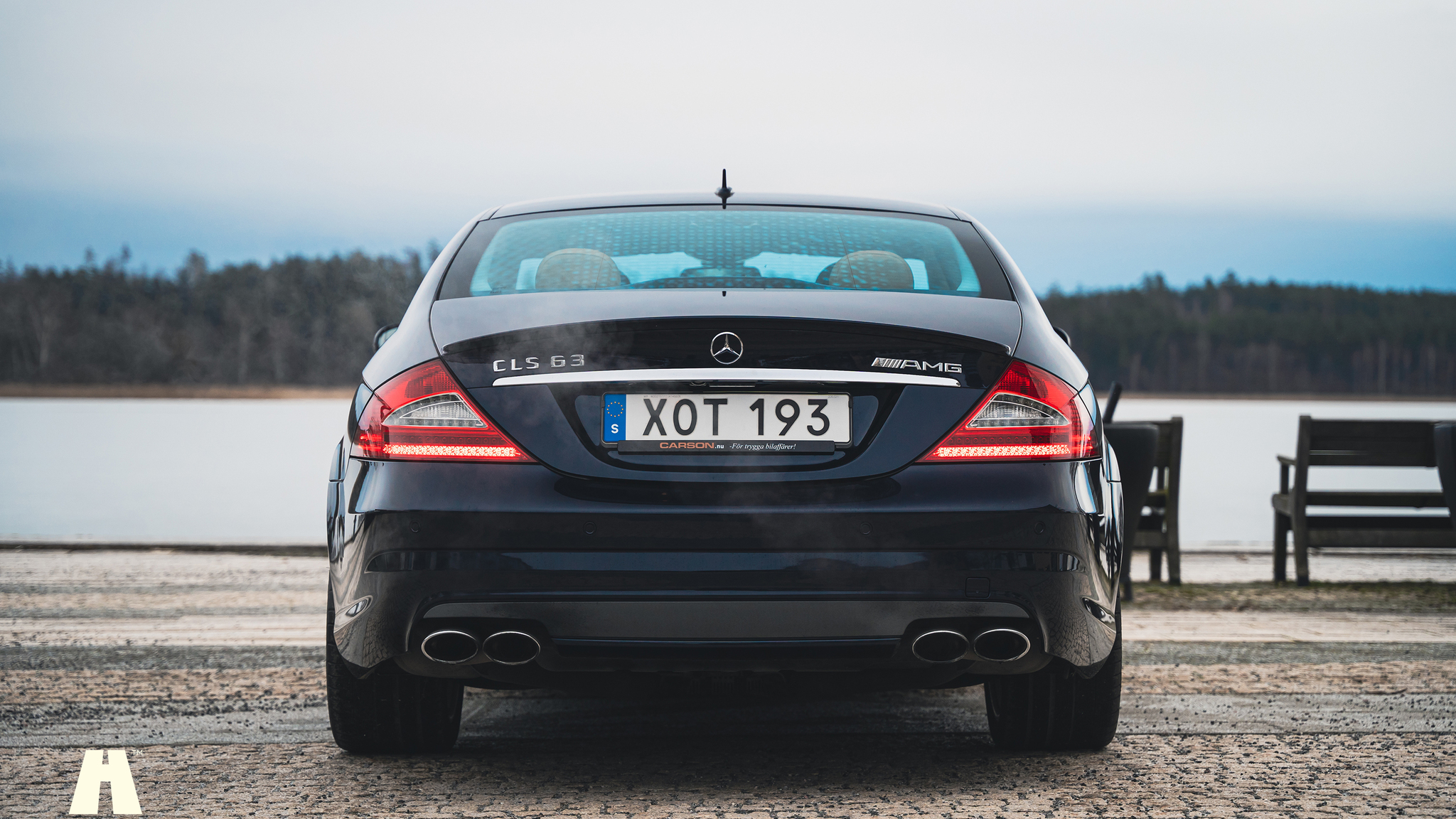 Exterior image of 2008 Mercedes-Benz CLS 63 AMG