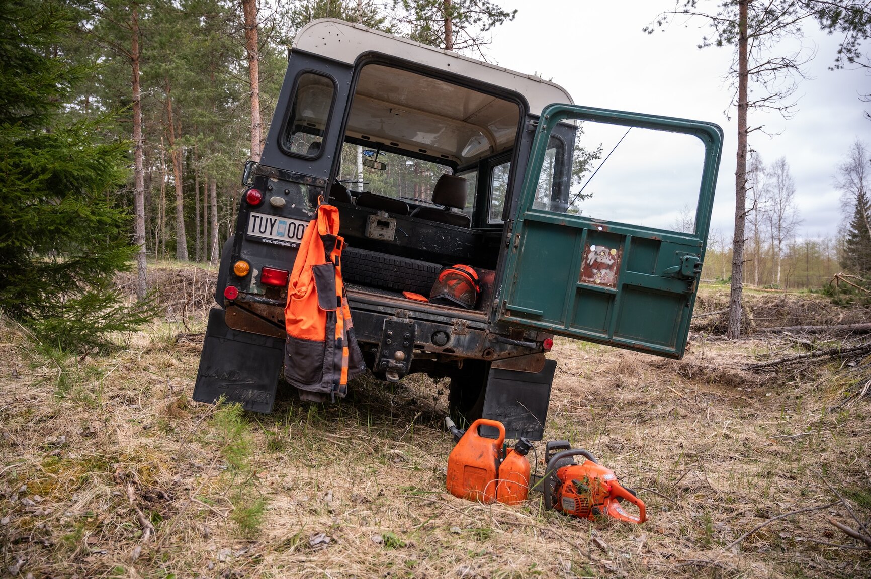Aussenfoto 1986 Land Rover 90 2.5D