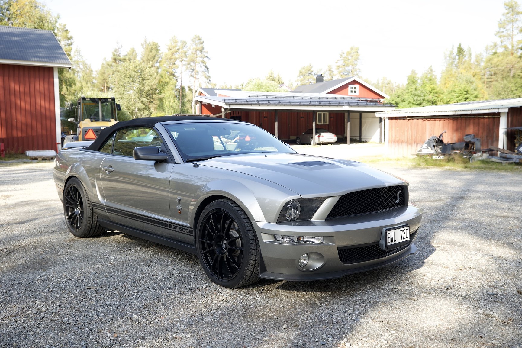 Exterior image of 2008 Ford Mustang Shelby GT500 Convertible Manuell