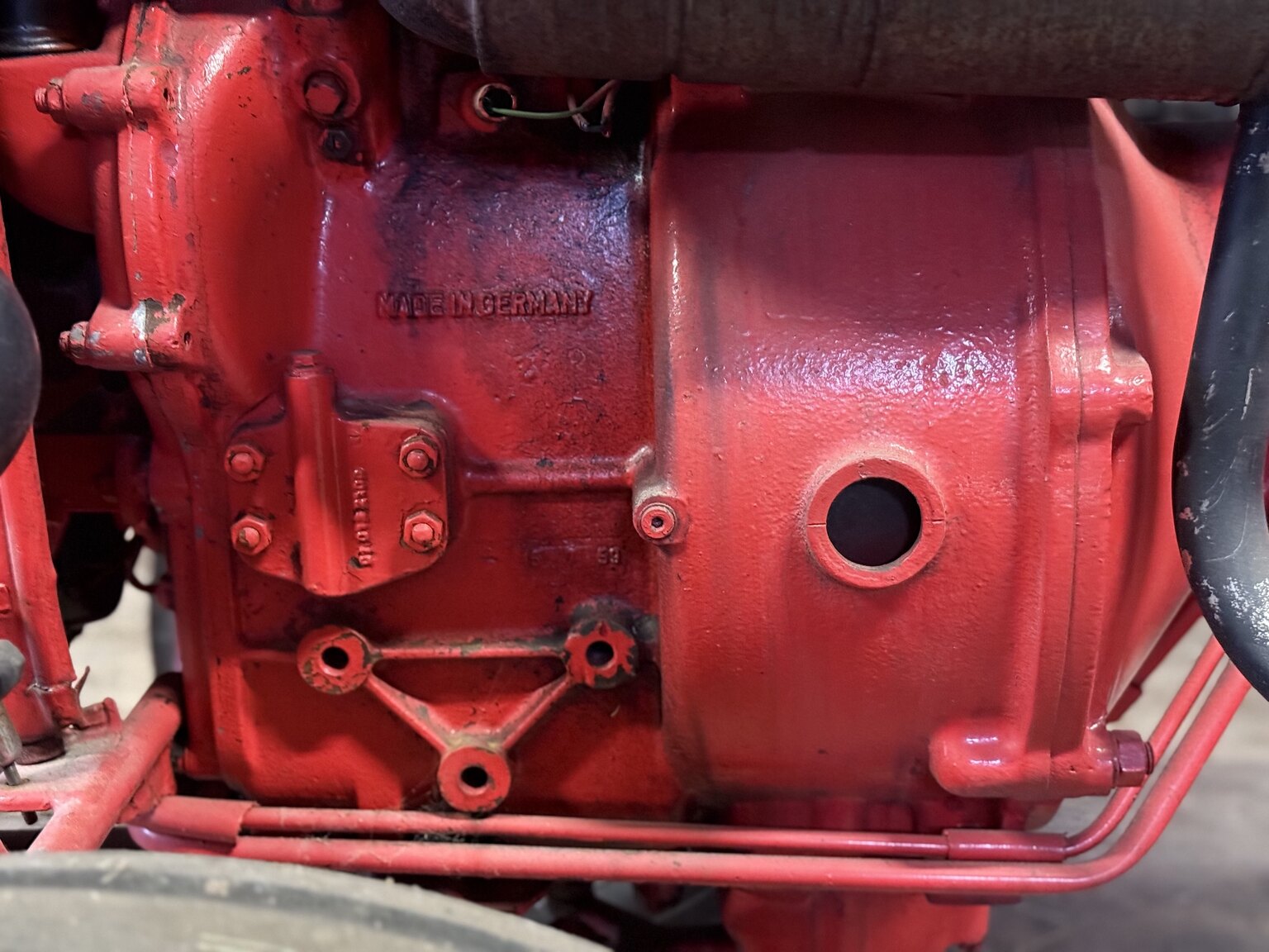 Image of 1960 Porsche Diesel Junior 108 mechanics