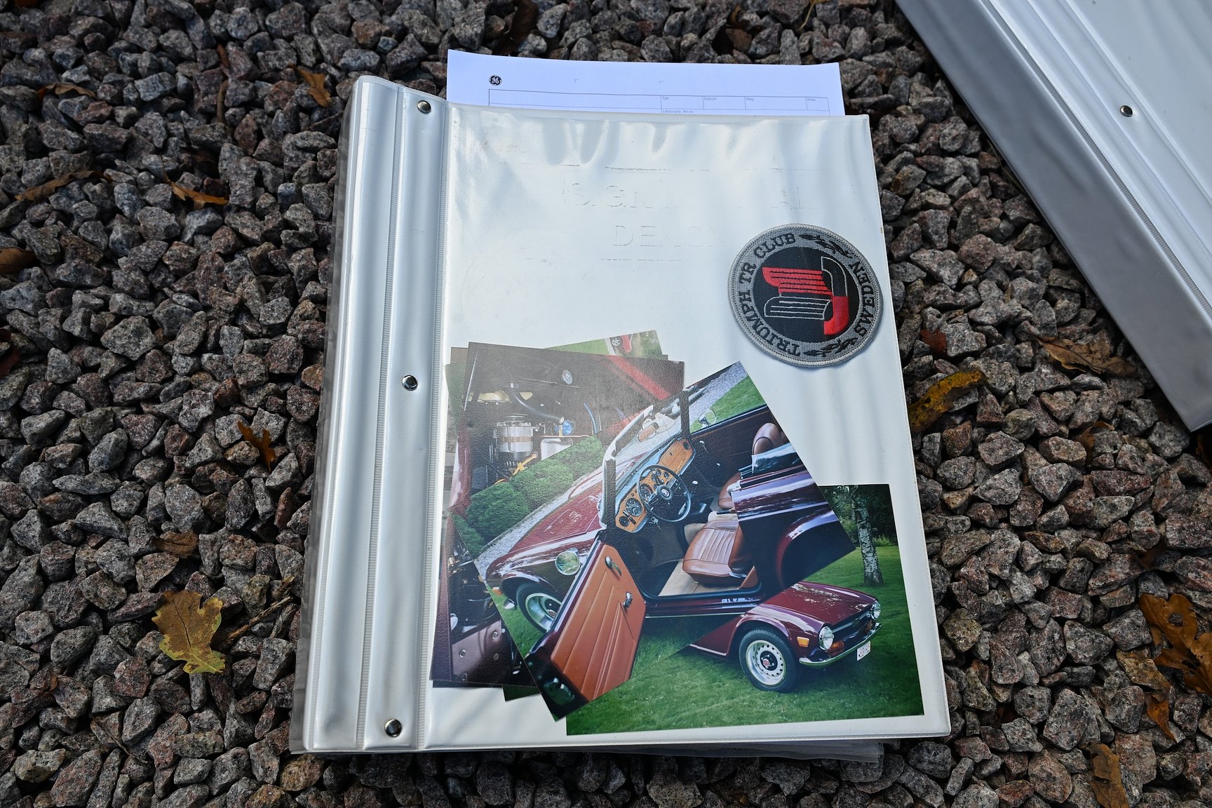 Dokumentation för 1971 Triumph TR6
