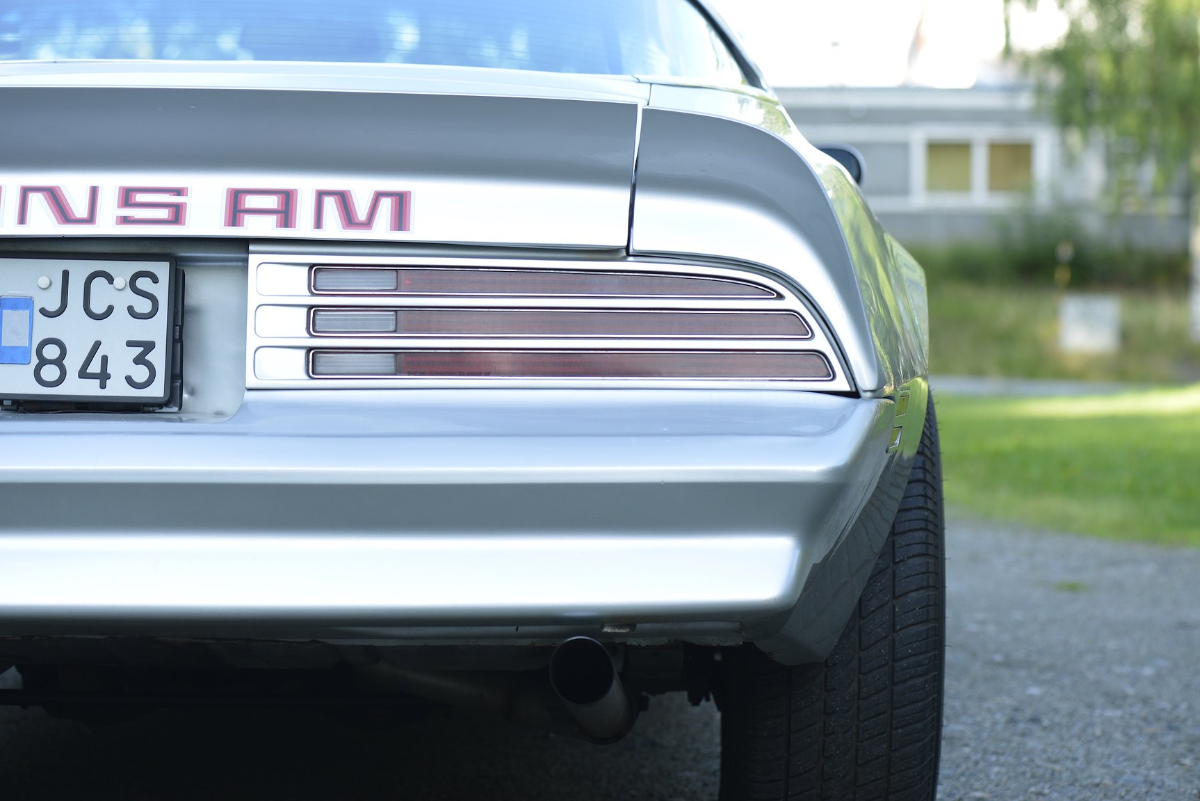 Exteriörbild på 1976 Pontiac Firebird Trans Am