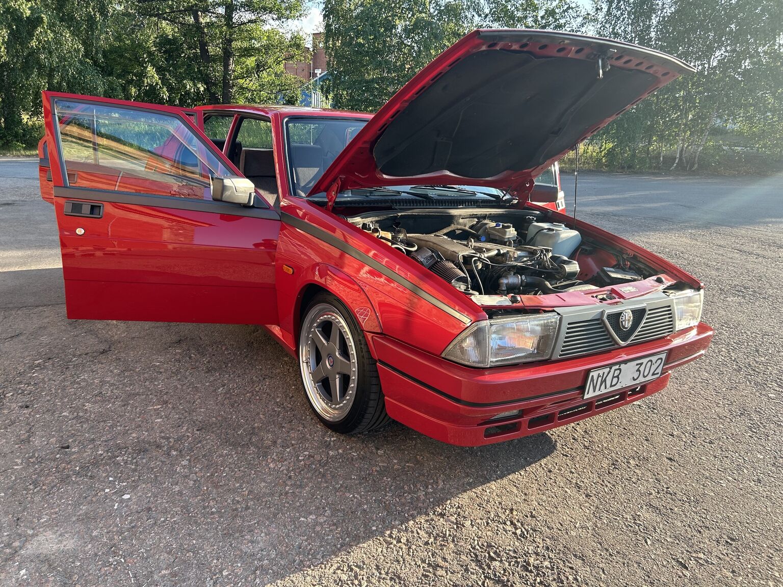 1988 Alfa Romeo 75 (5), Mekanik