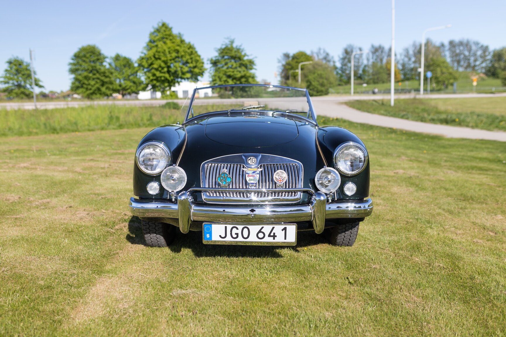Exteriörbild på 1958 MG MGA 1500