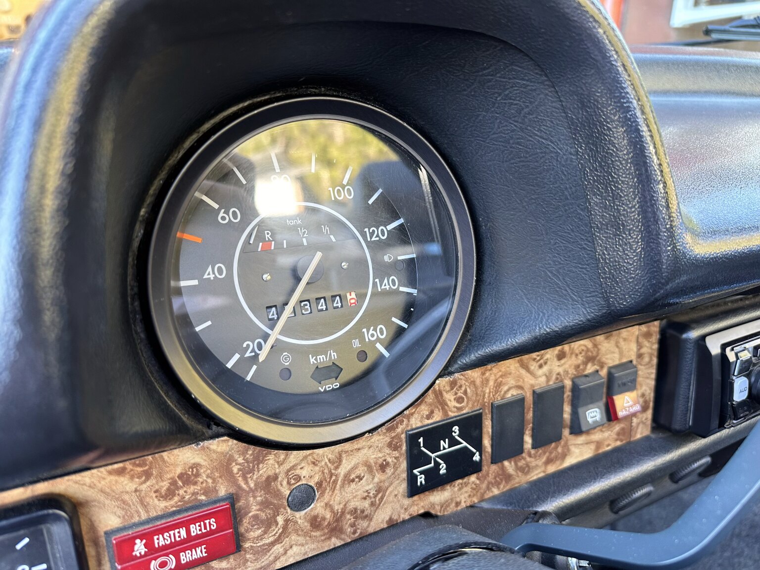 Interiörbild 1979 Volkswagen Beetle 1303 Käfer (10)