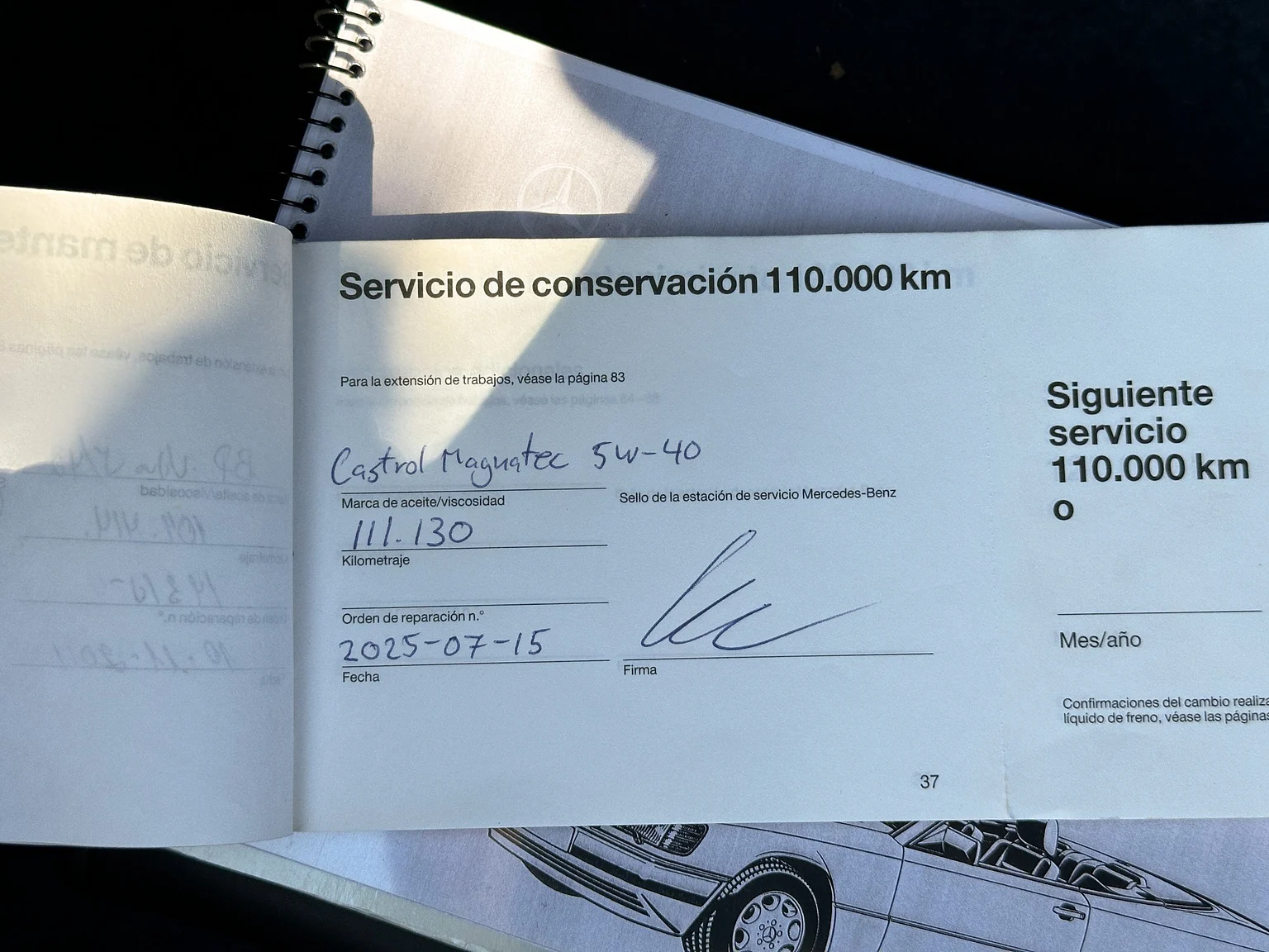 Dokumentation, 1993 Mercedes-Benz 300 CE-24 Cabriolet (17)