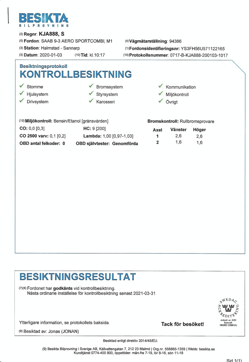 Dokumentation för 2007 SAAB 9-3 AERO SPORTCOMBI (14)
