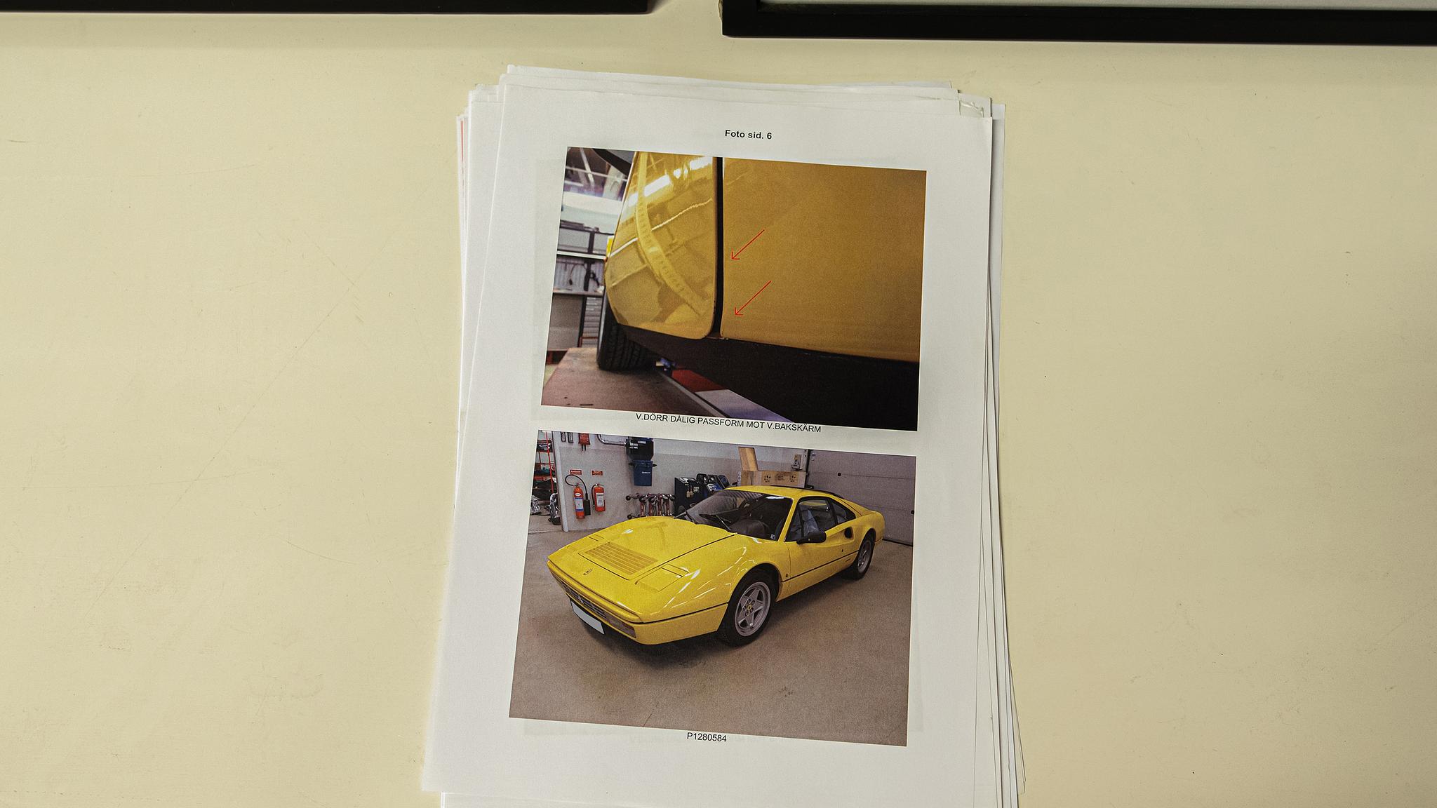 Dokumentation, 1986 Ferrari 328 GTB