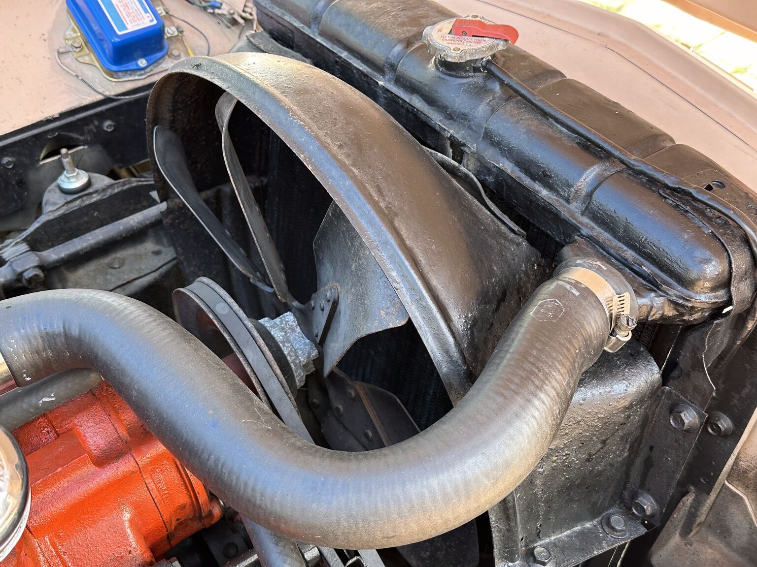 Image of 1956 Ford Thunderbird Convertible mechanics